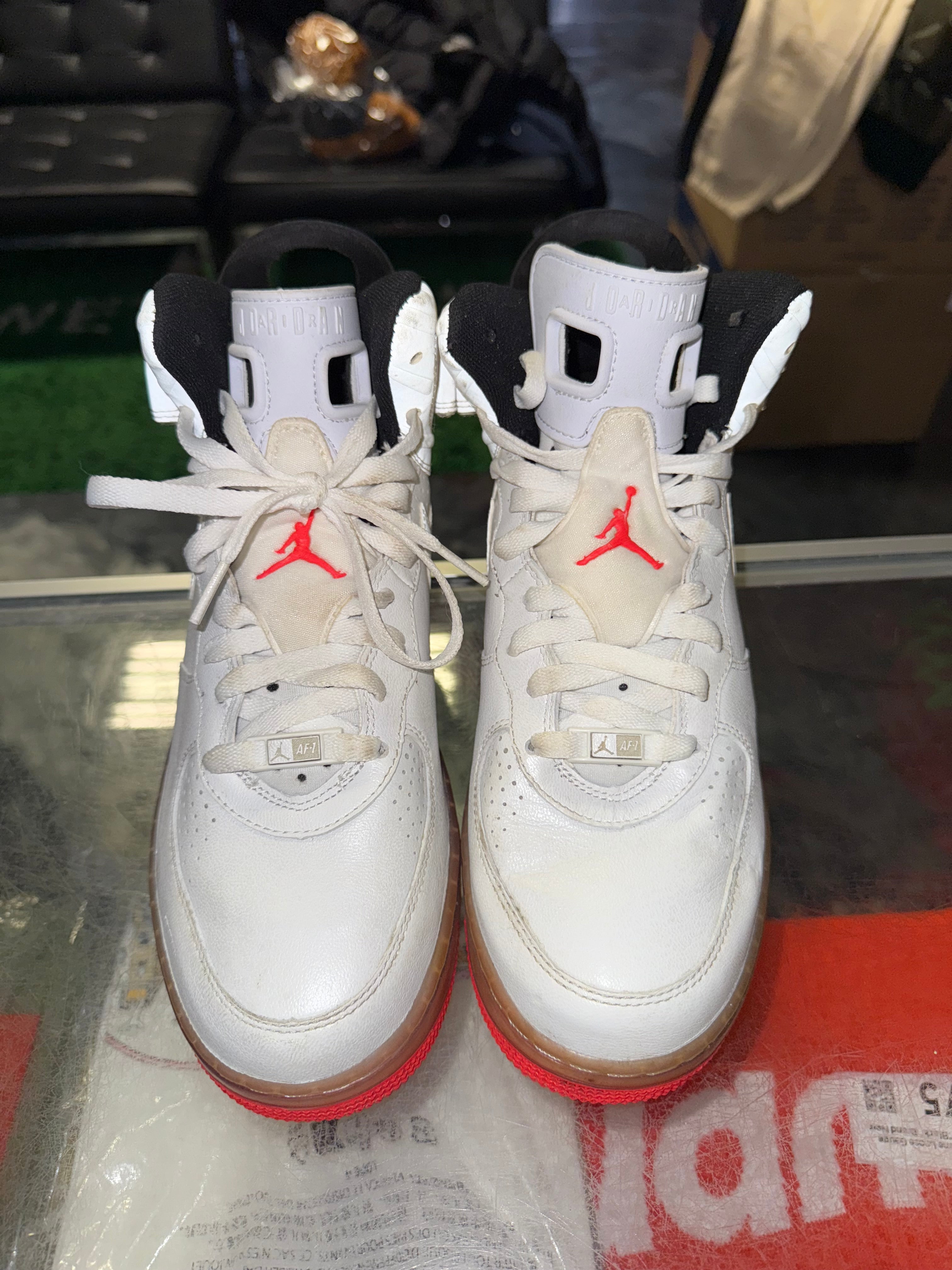 Size 9 Air Force Jordan Fusion Worn 1x