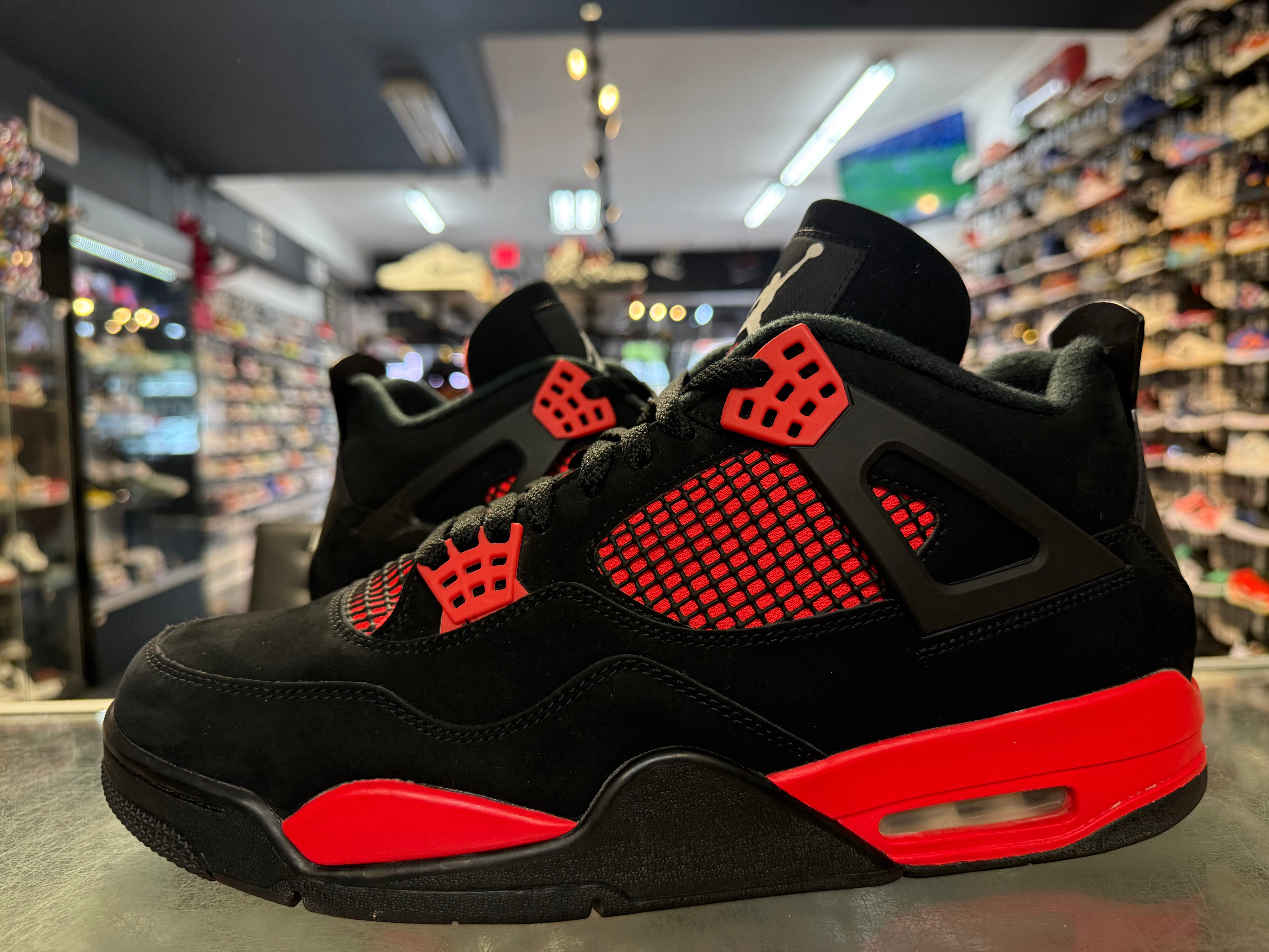 Size 12 Air Jordan 4 “Red Thunder”