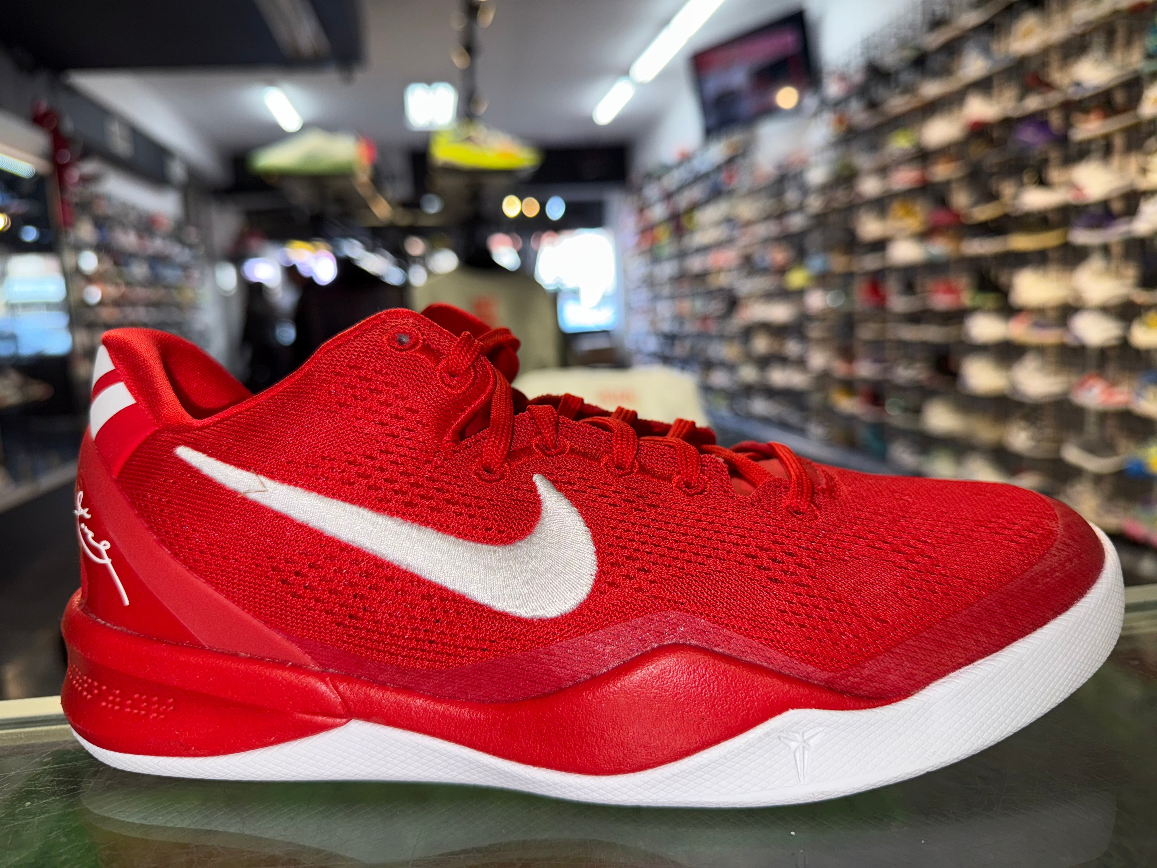 Size 5y Kobe 8 "University Red" Brand New