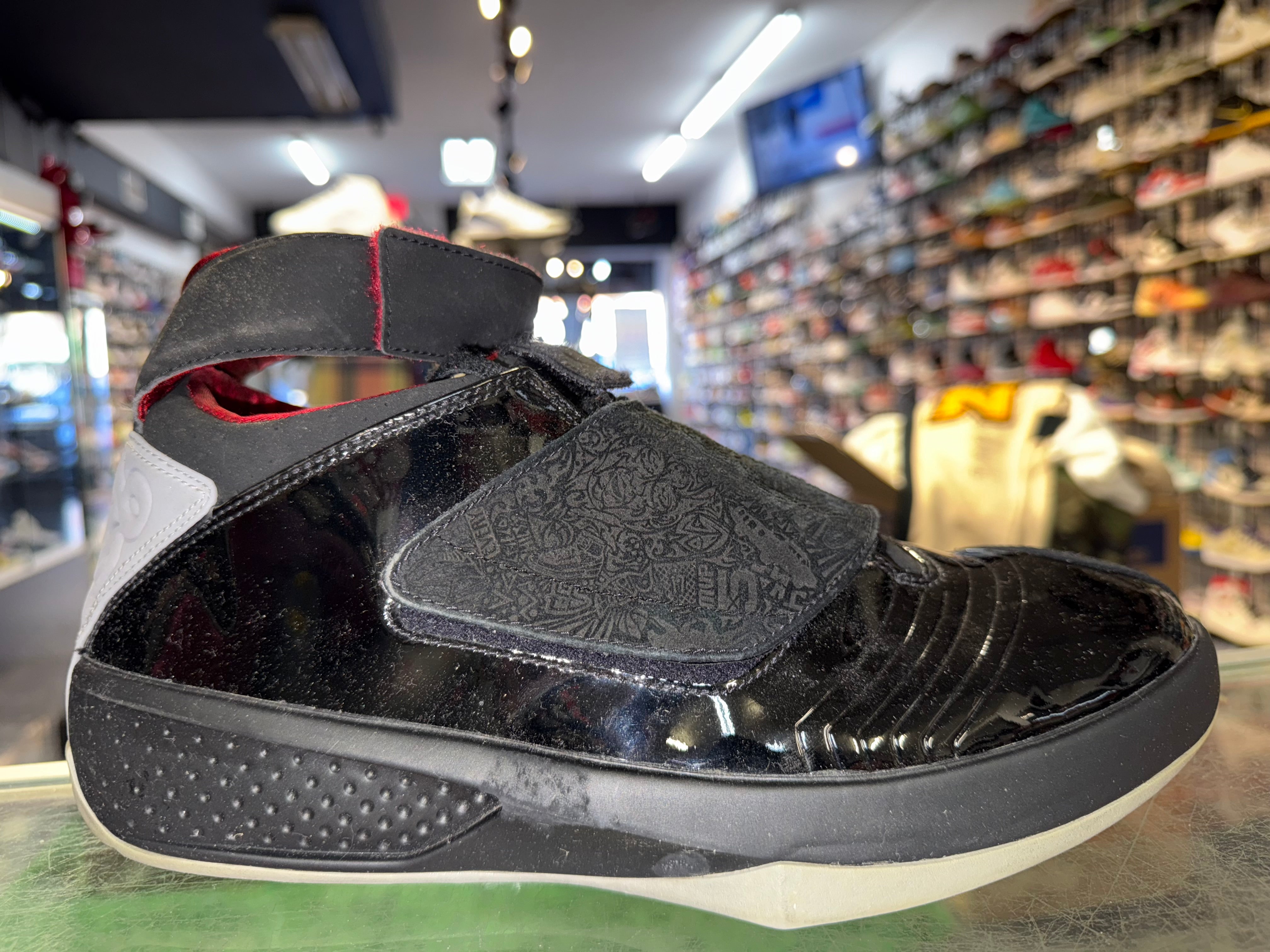 Size 11 AJ 20 "Black Red"