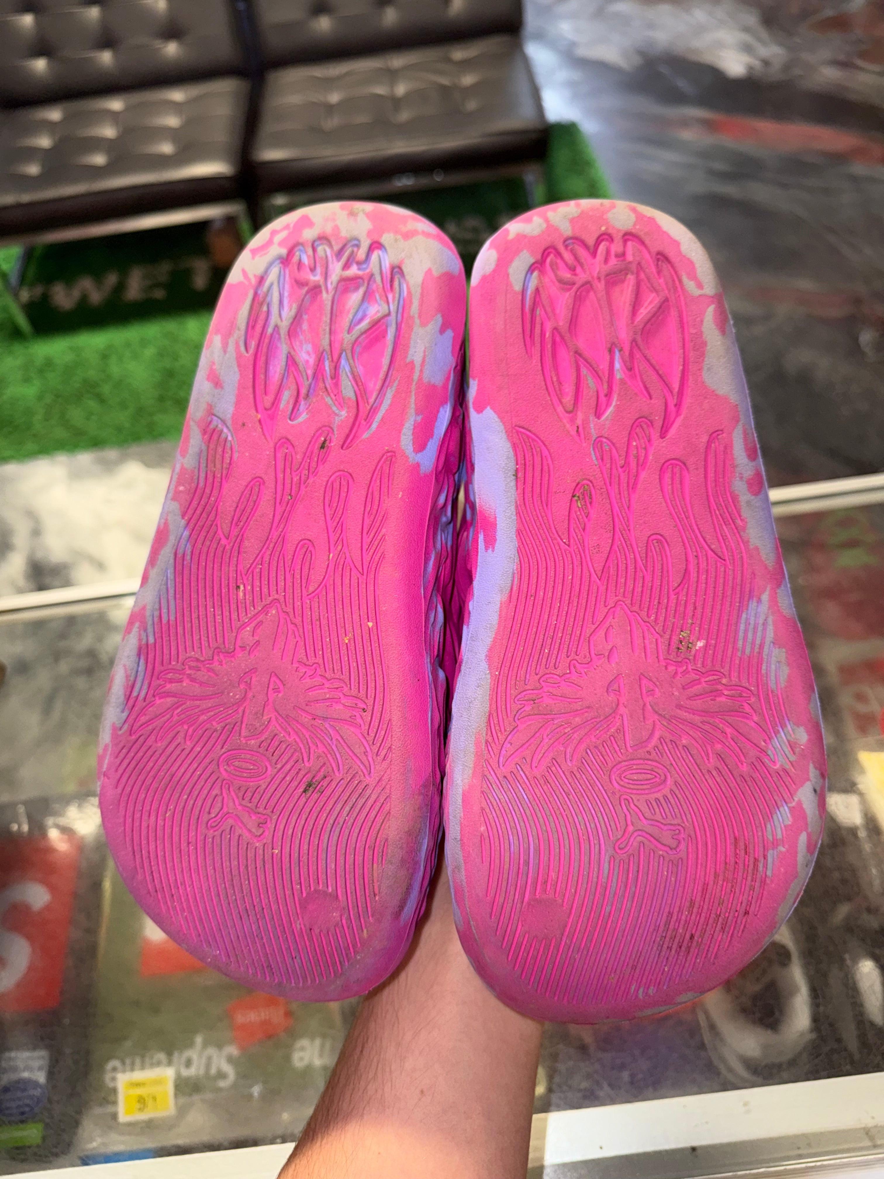 Size 10 Puma Lamelo Slide "Purple" - NB