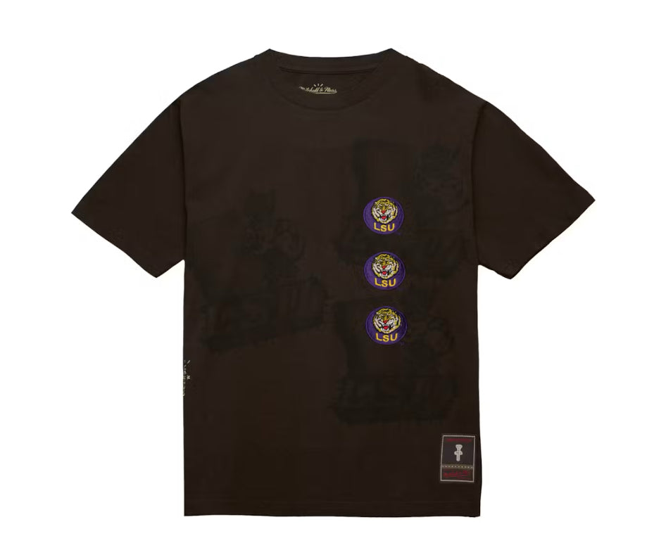 Size XXL Travis Scott LSU Tigers Tee “Brown”