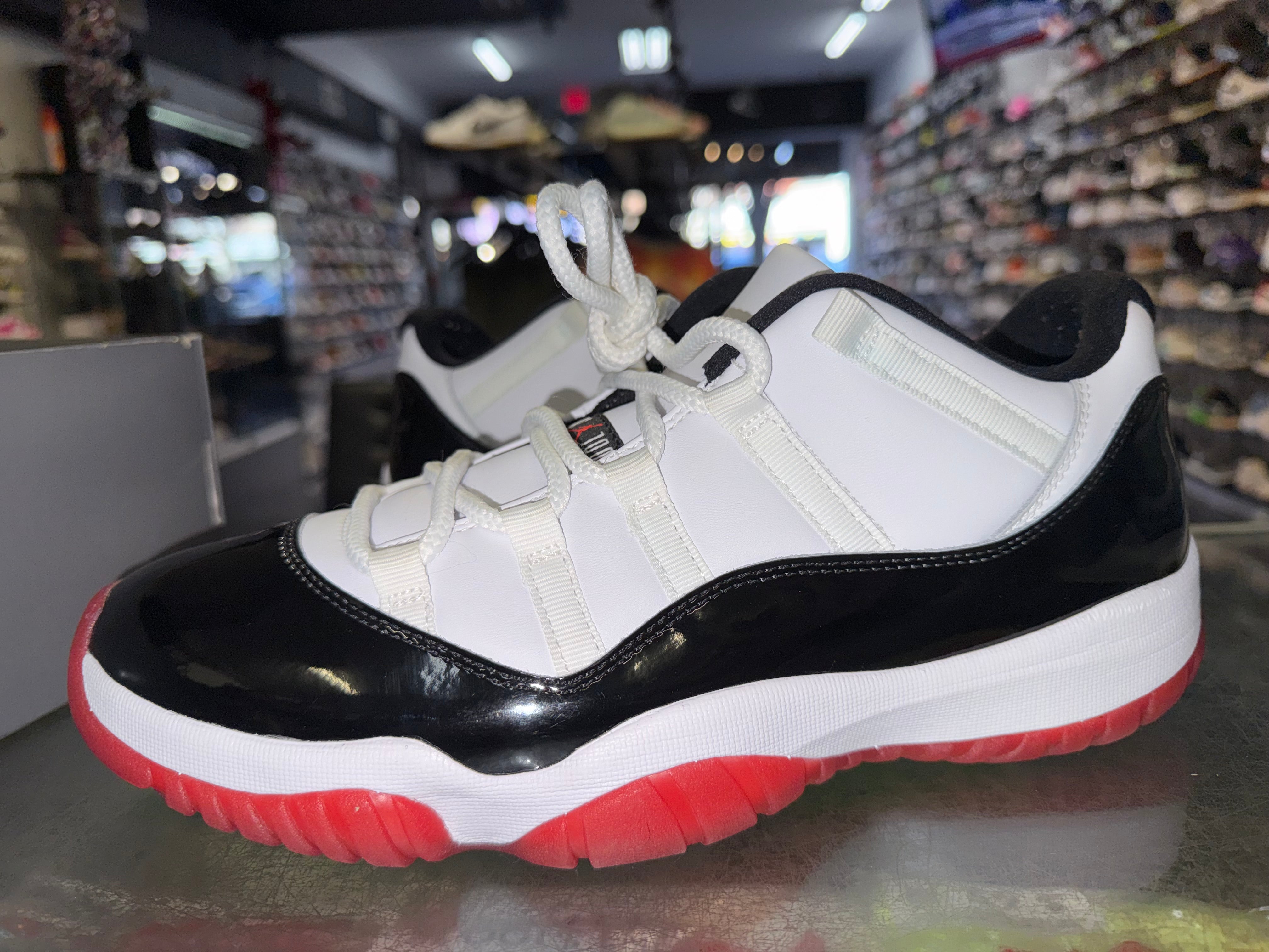 Size 11.5 Air Jordan 11 Low "Concord Bred"