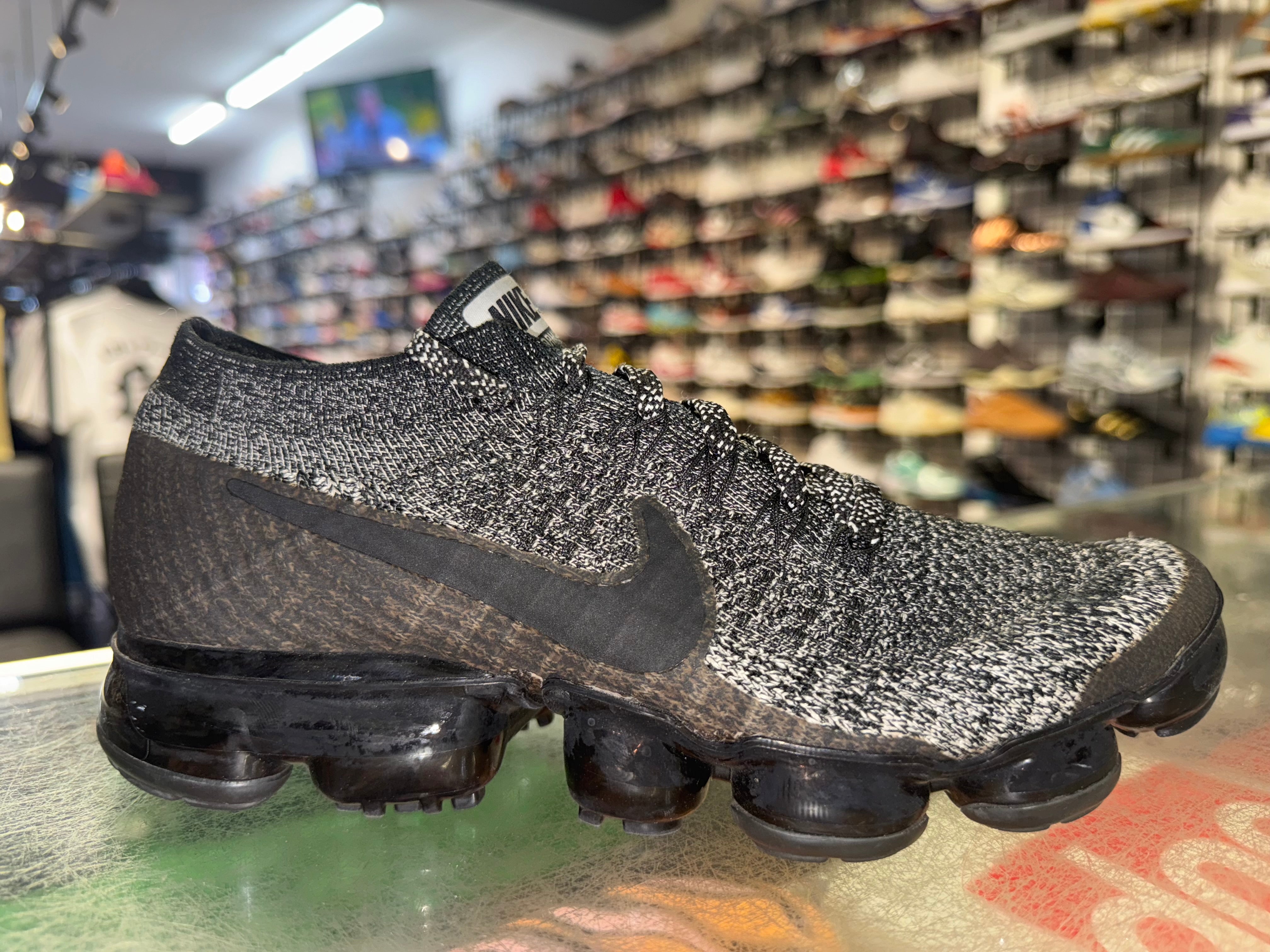 Size 6.5 (8W) Air Vapormax Flyknit "Cookies and Cream"