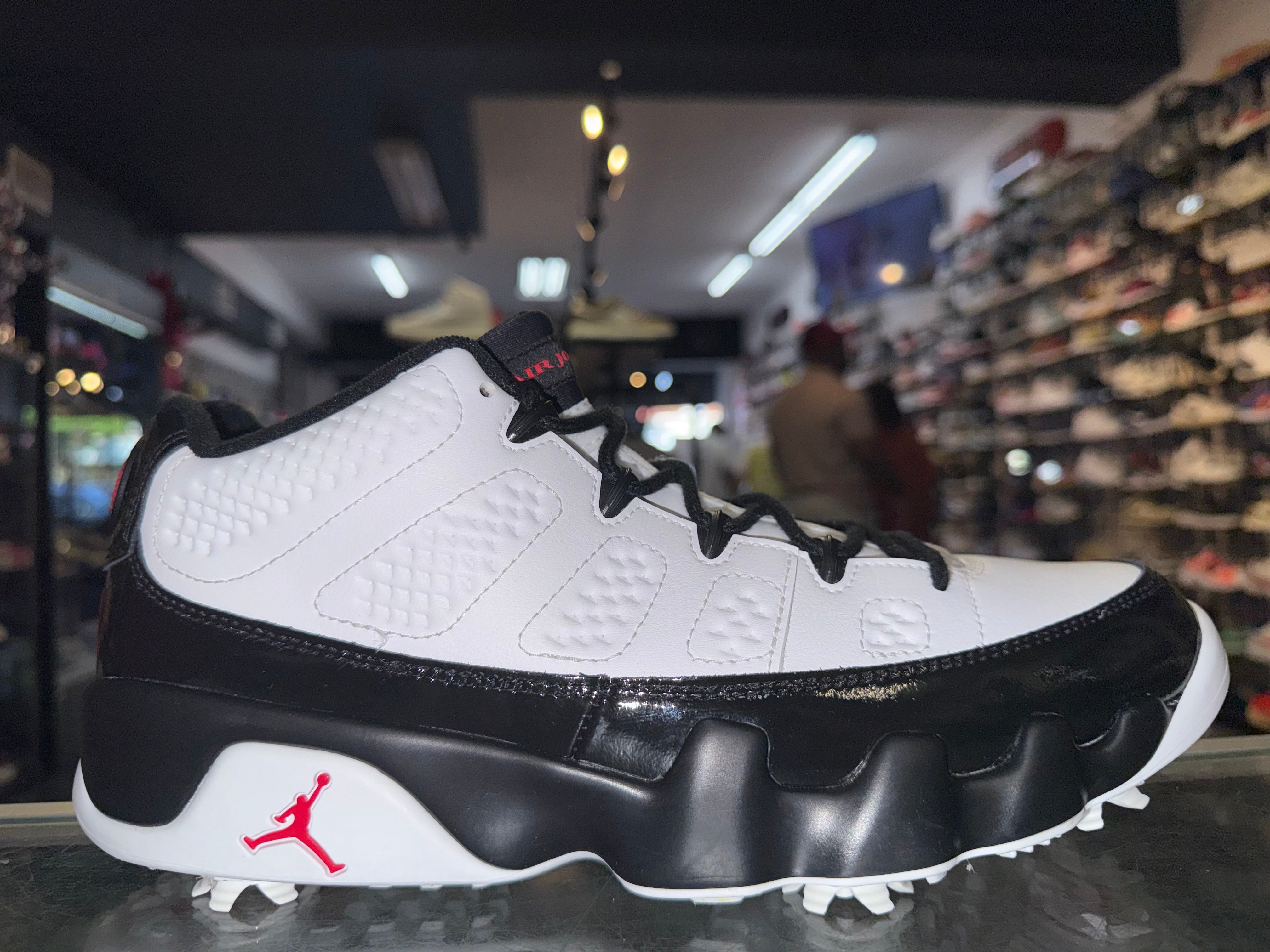 Size 10 Air Jordan 9 Low Golf “True Red”