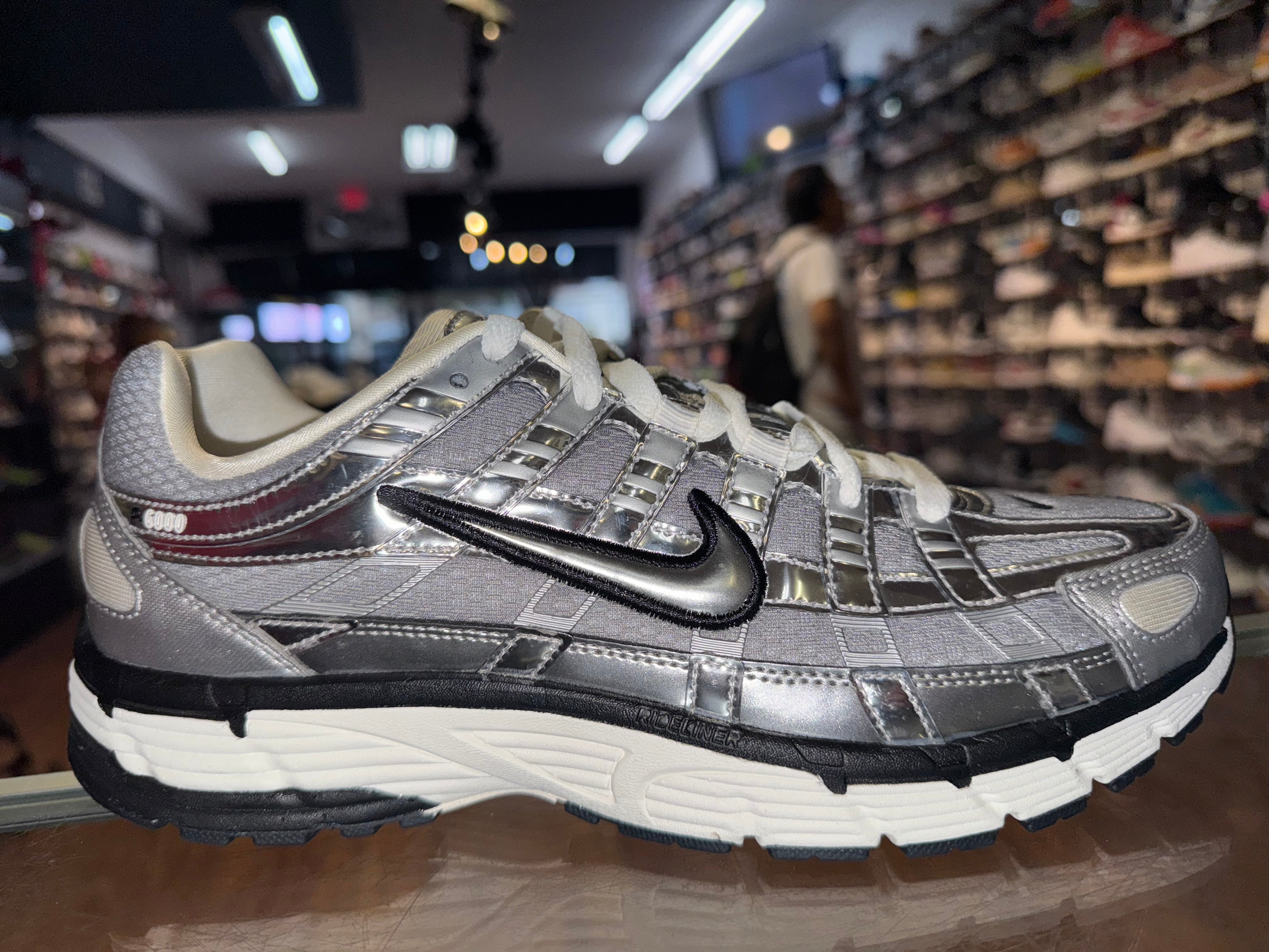Size 9 Nike P-6000 “Metallic Silver” Brand New