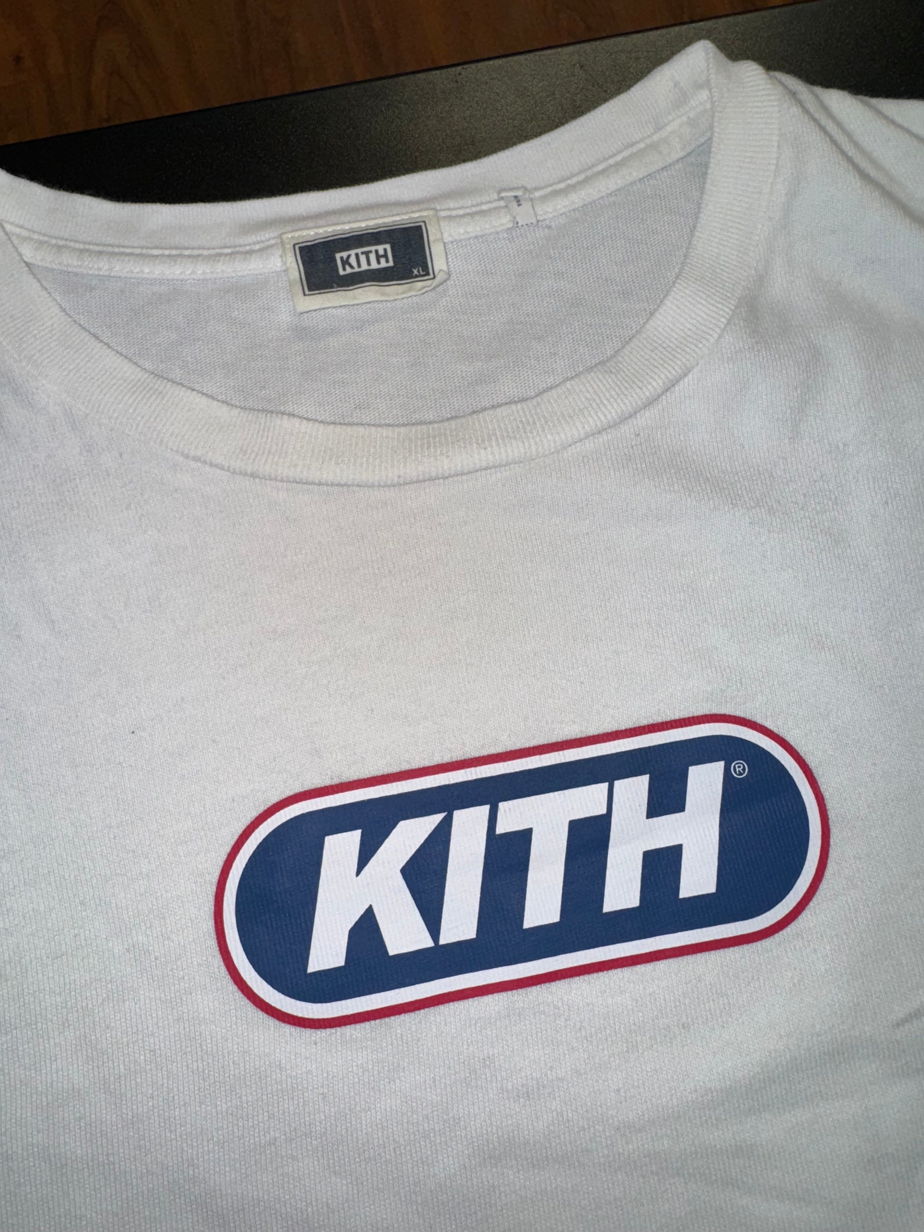 Size XL Kith Capsule Tee “White”