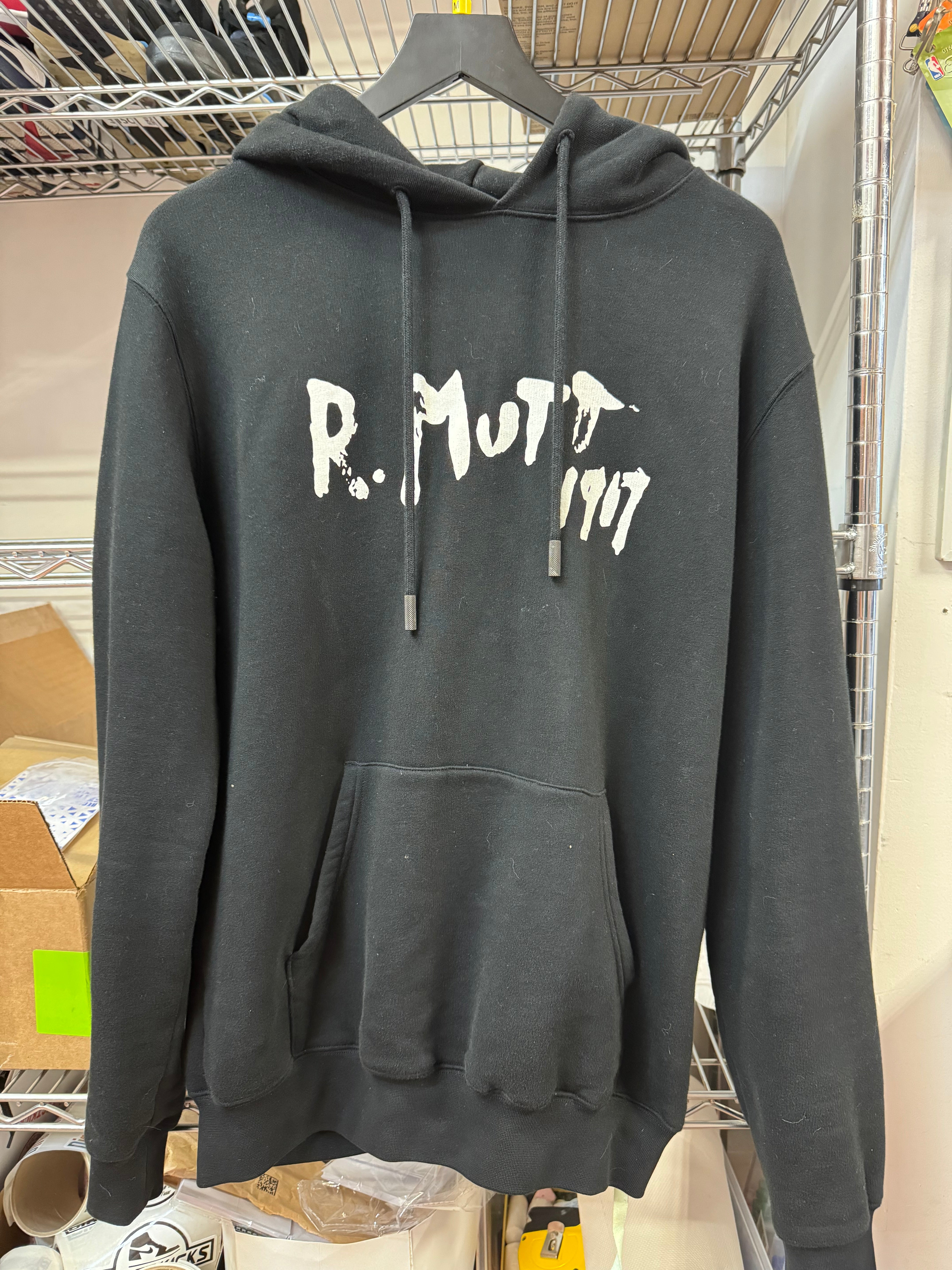Size M Off White Marcell Duchamp Hoodie “1917 Black”