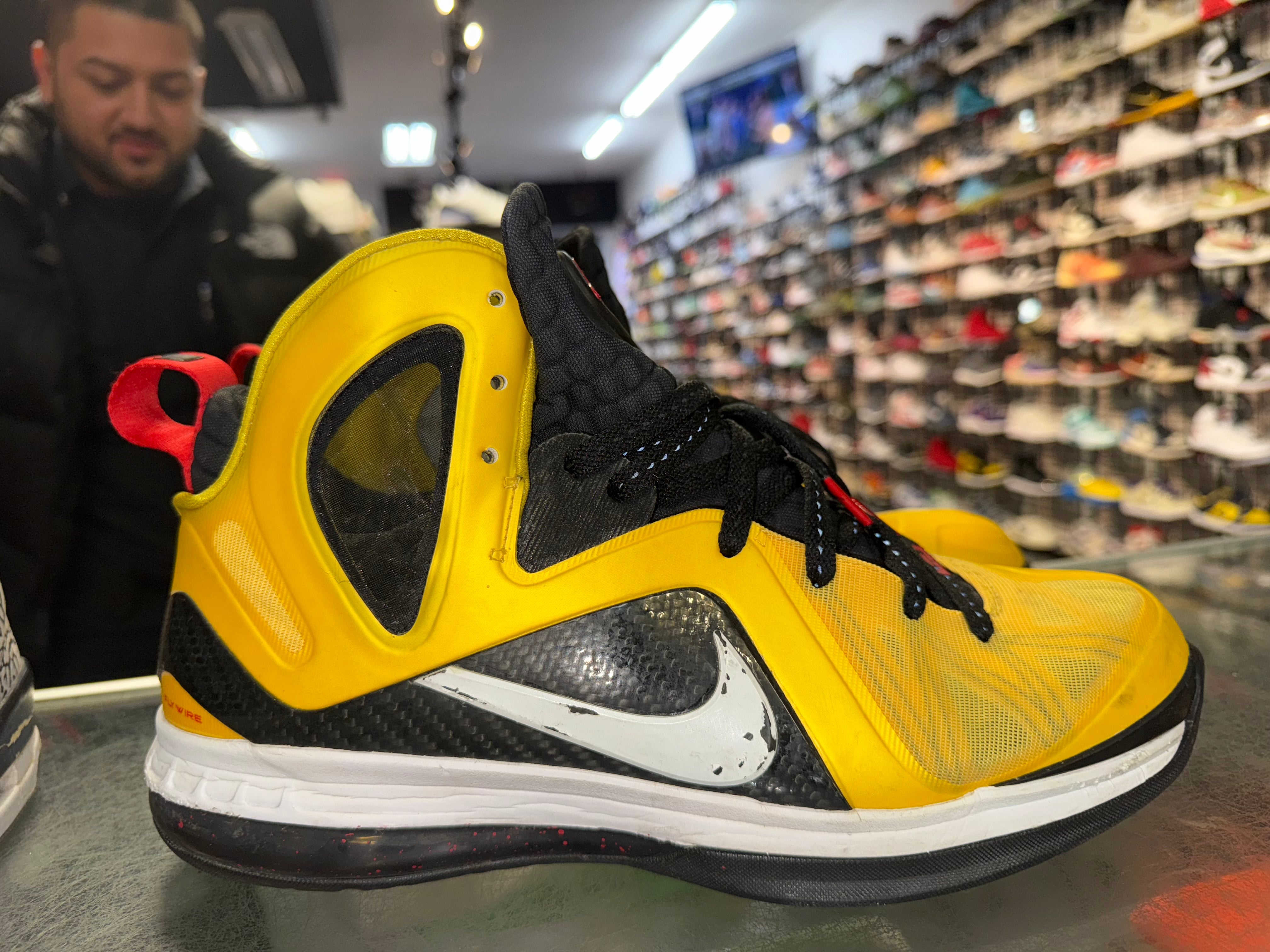 Size 12 Lebron 9 P.S Elite "Taxi" - NB