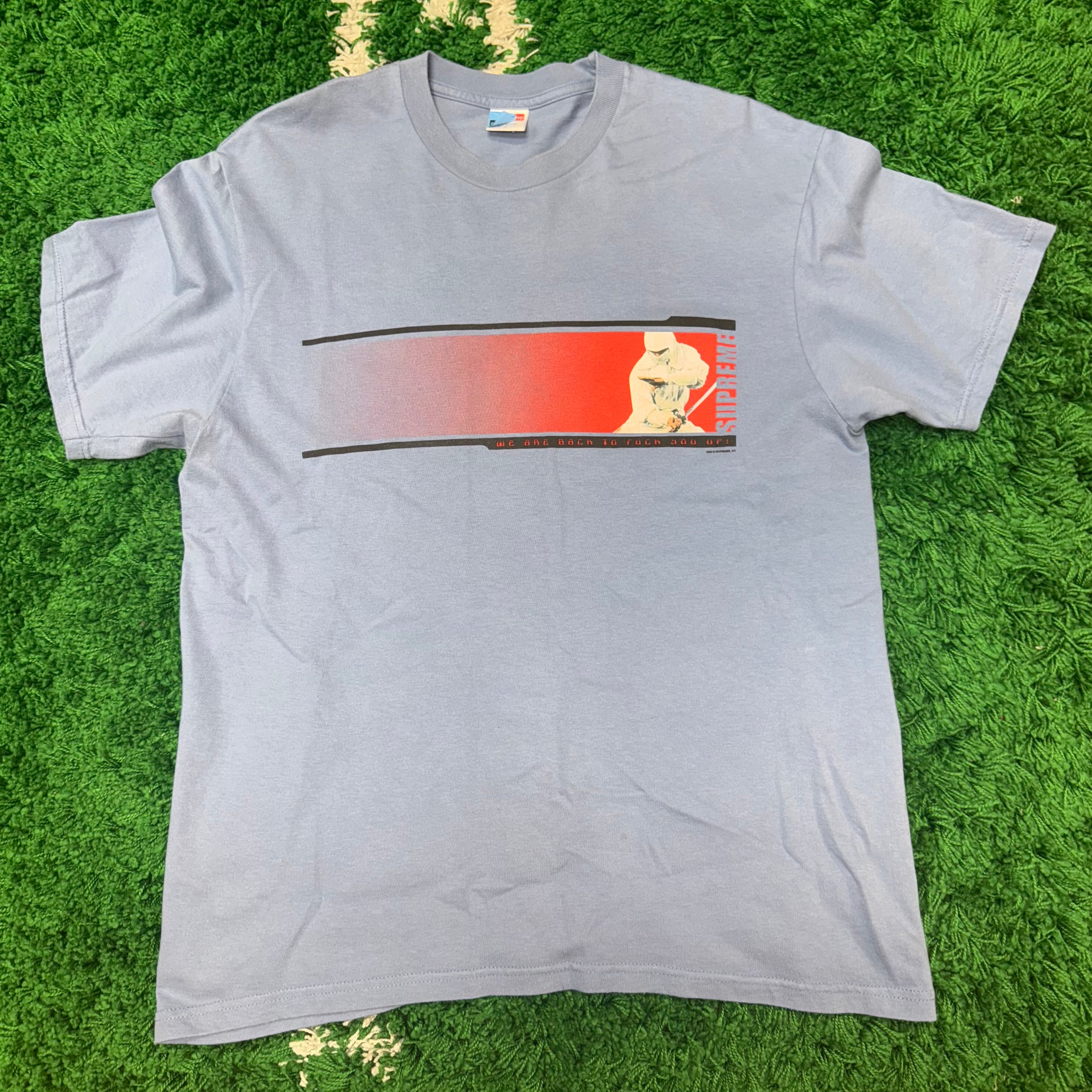 Size L Supreme We’re Back Tee “Slate”