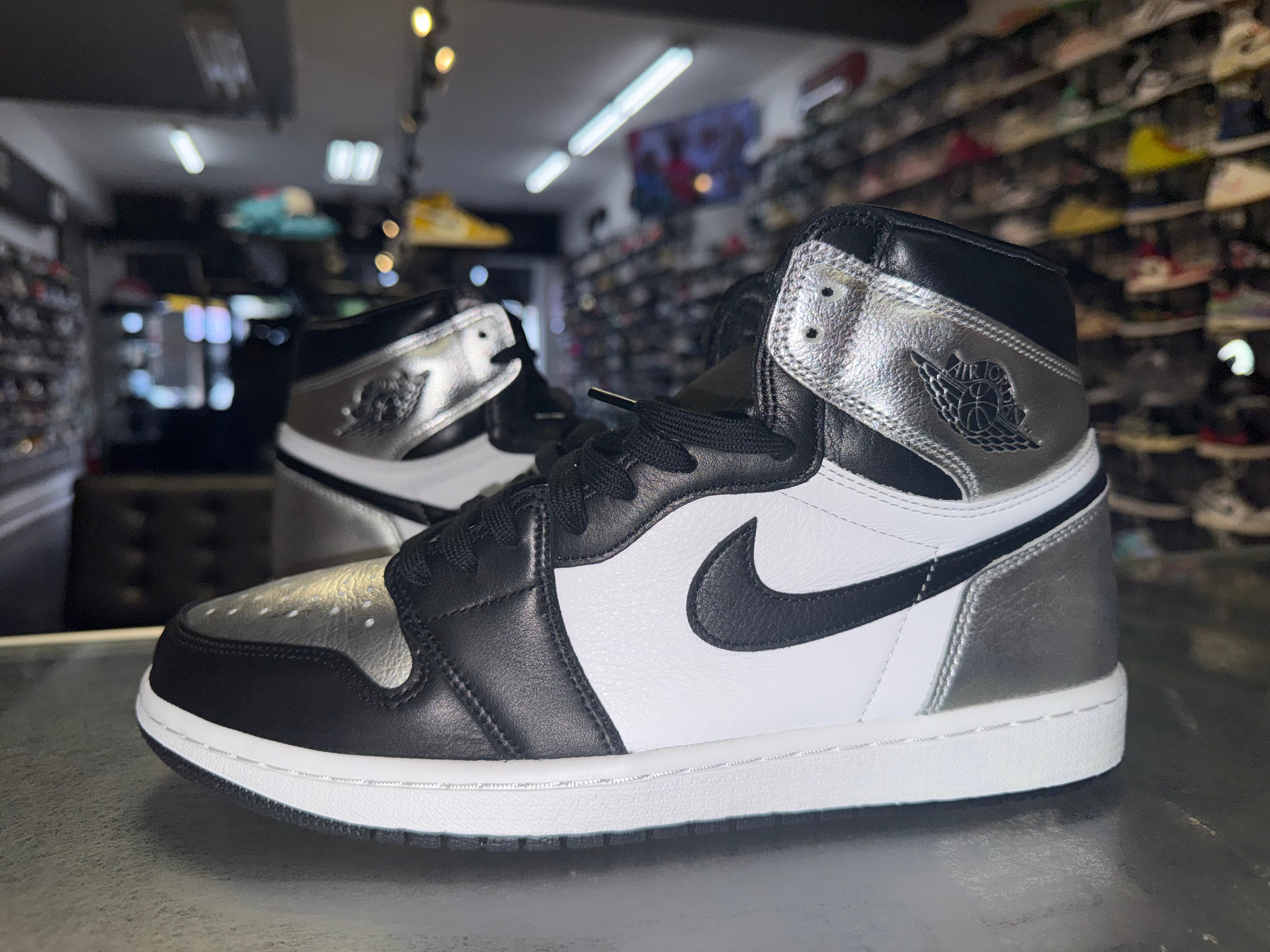 Size 10 (11.5W) Air Jordan 1 “Silver Toe” Worn 1x