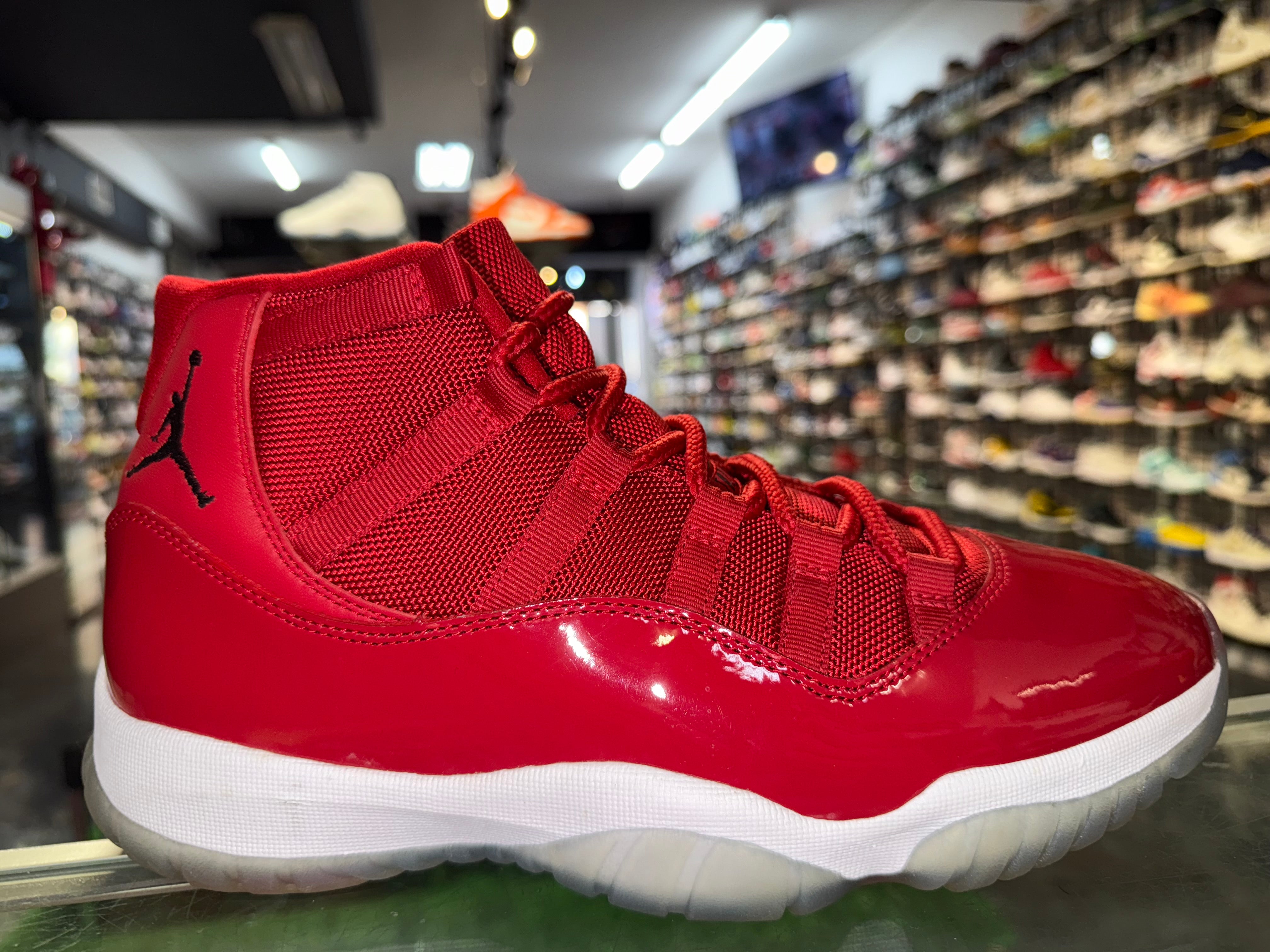 Size 9.5 Air Jordan 11 "Win Like 96"