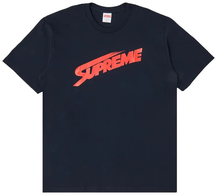 Size L Supreme Montblanc Tee “Navy/Red”