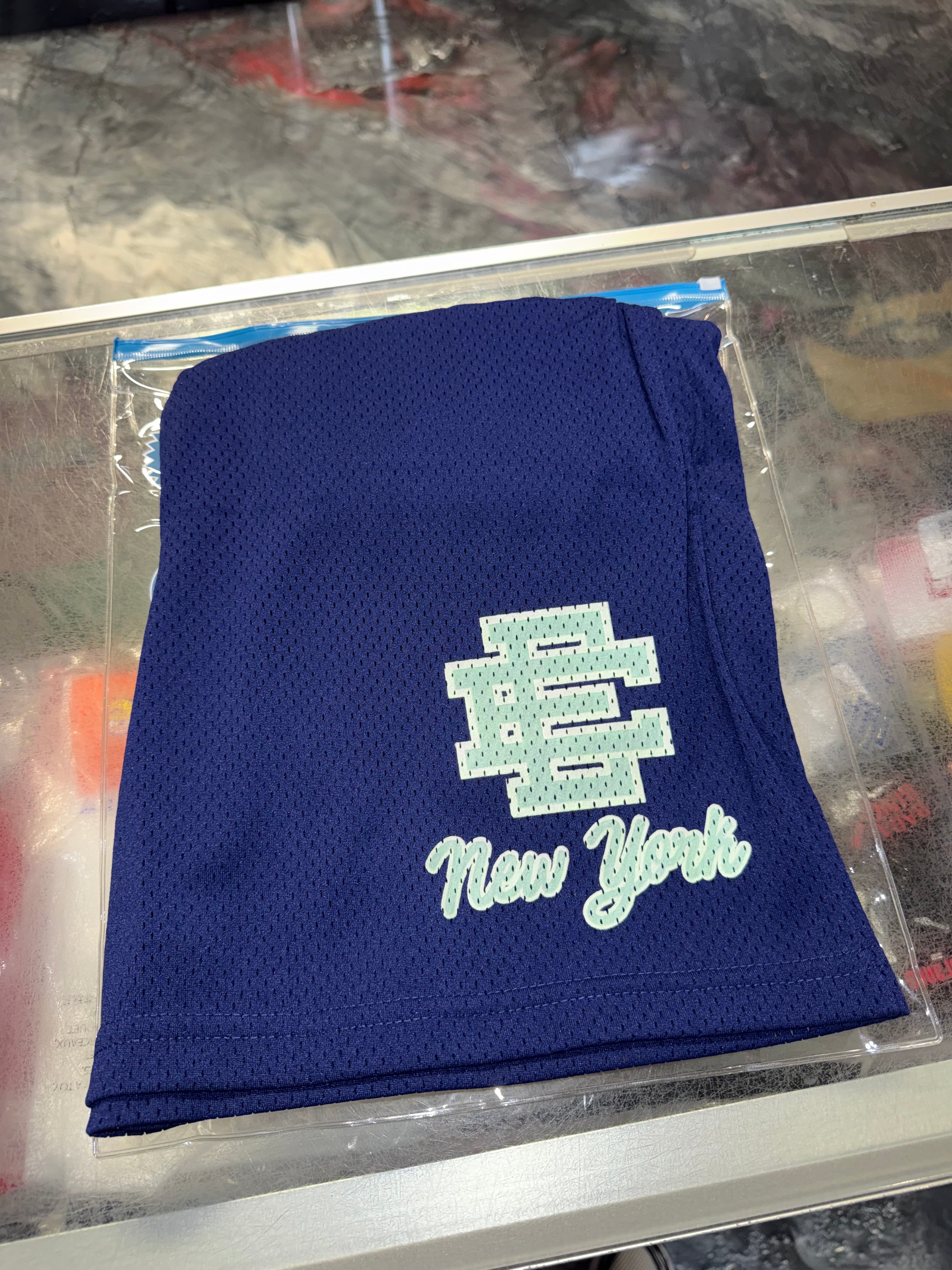 Size M Eric Emanuel EE Shorts “New York Blue” Brand New