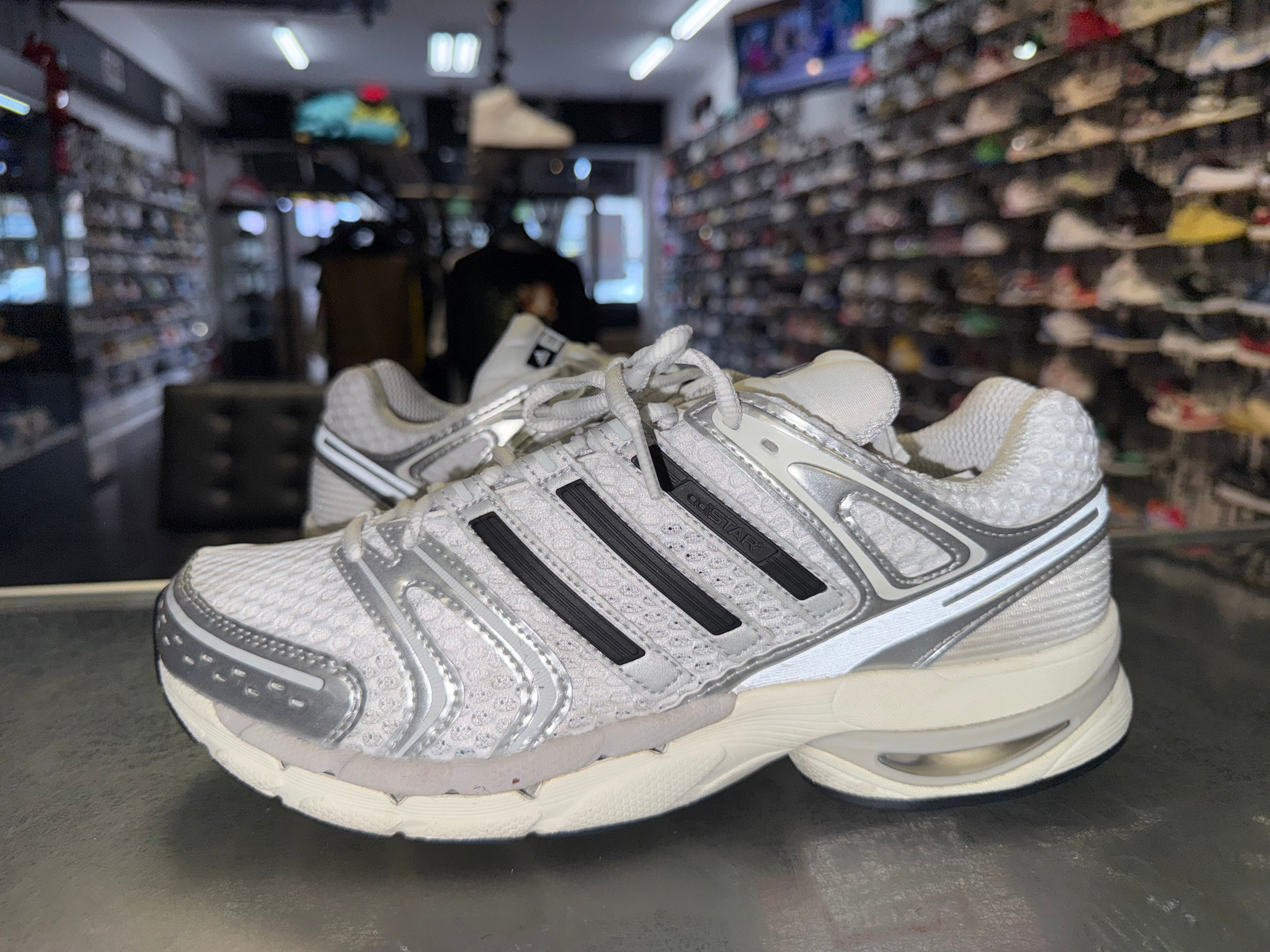Size 10.5 Adidas Adistar Control 5 "Silver Metallic Grey Black"