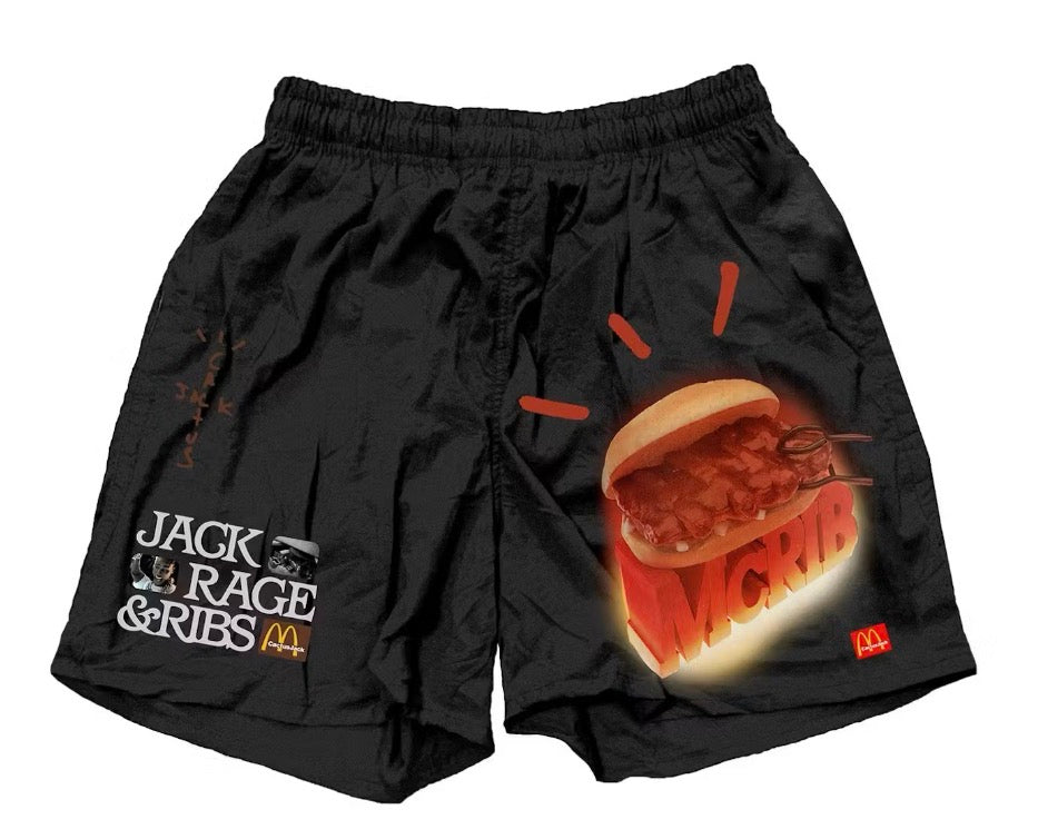 Size L Travis Scott Cactus Jack x McDonald’s Shorts “McRib”