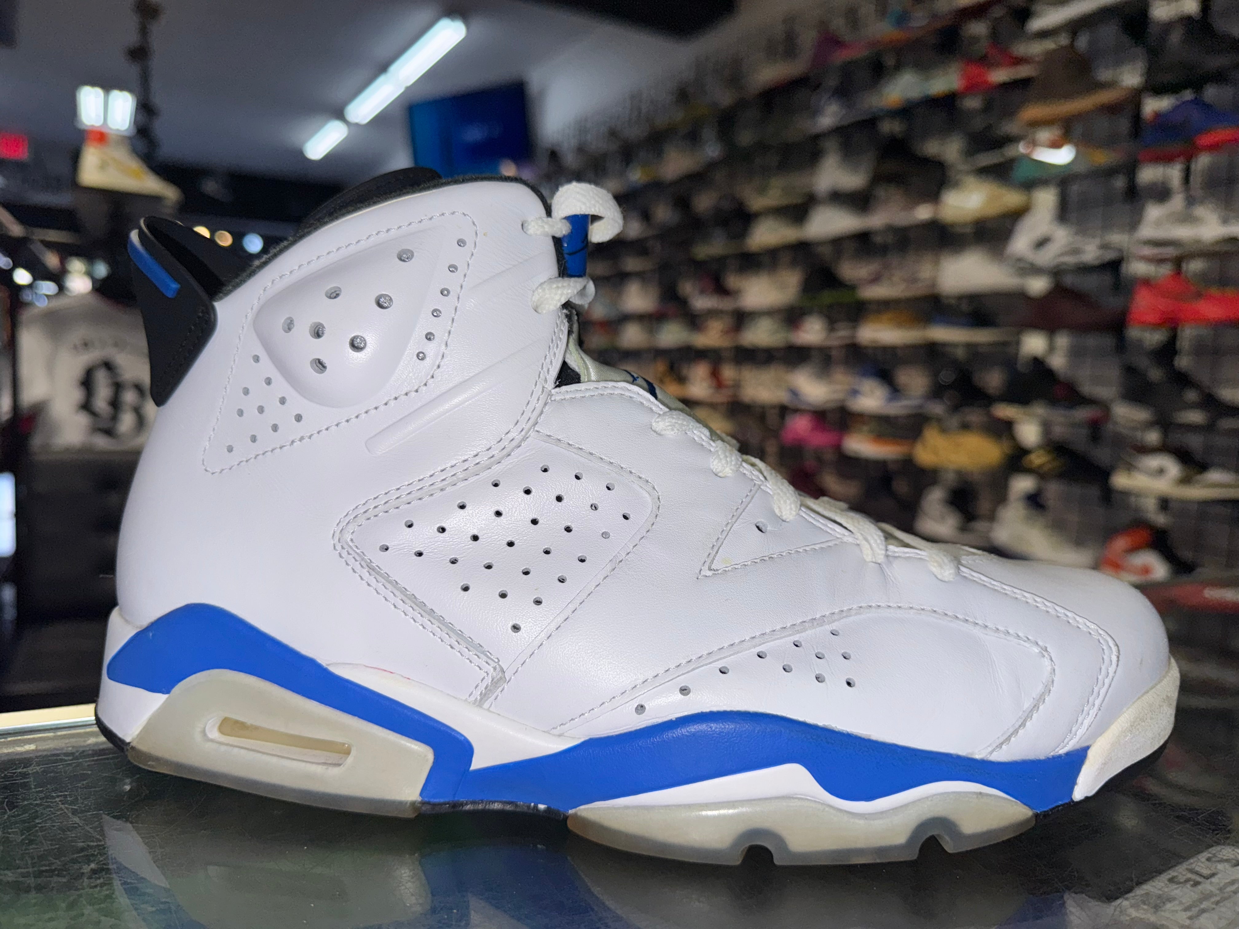 Size 10 Air Jordan 6 "Sport Blue"