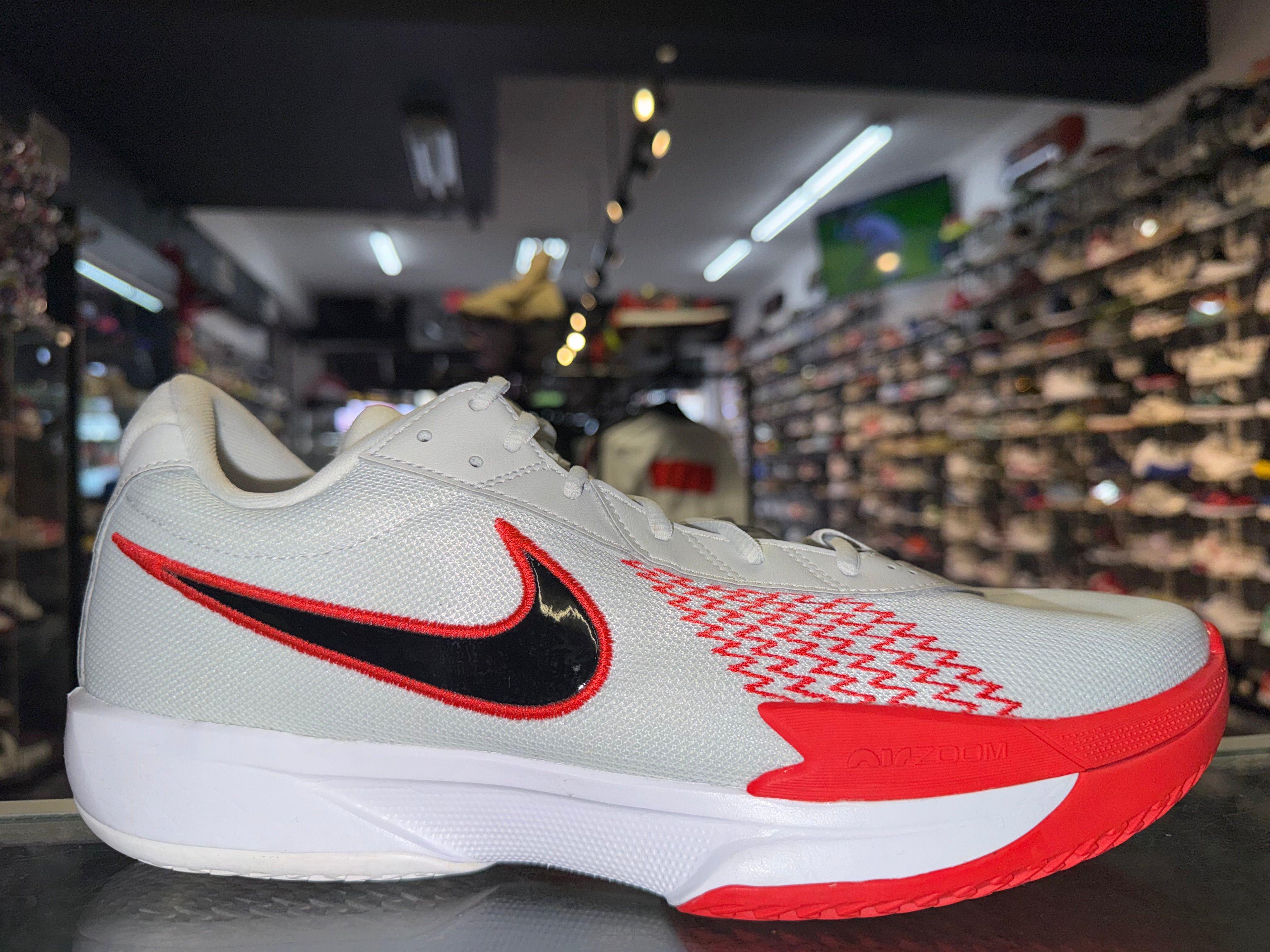 Size 12.5 Nike GT Academy “Grey/Red”