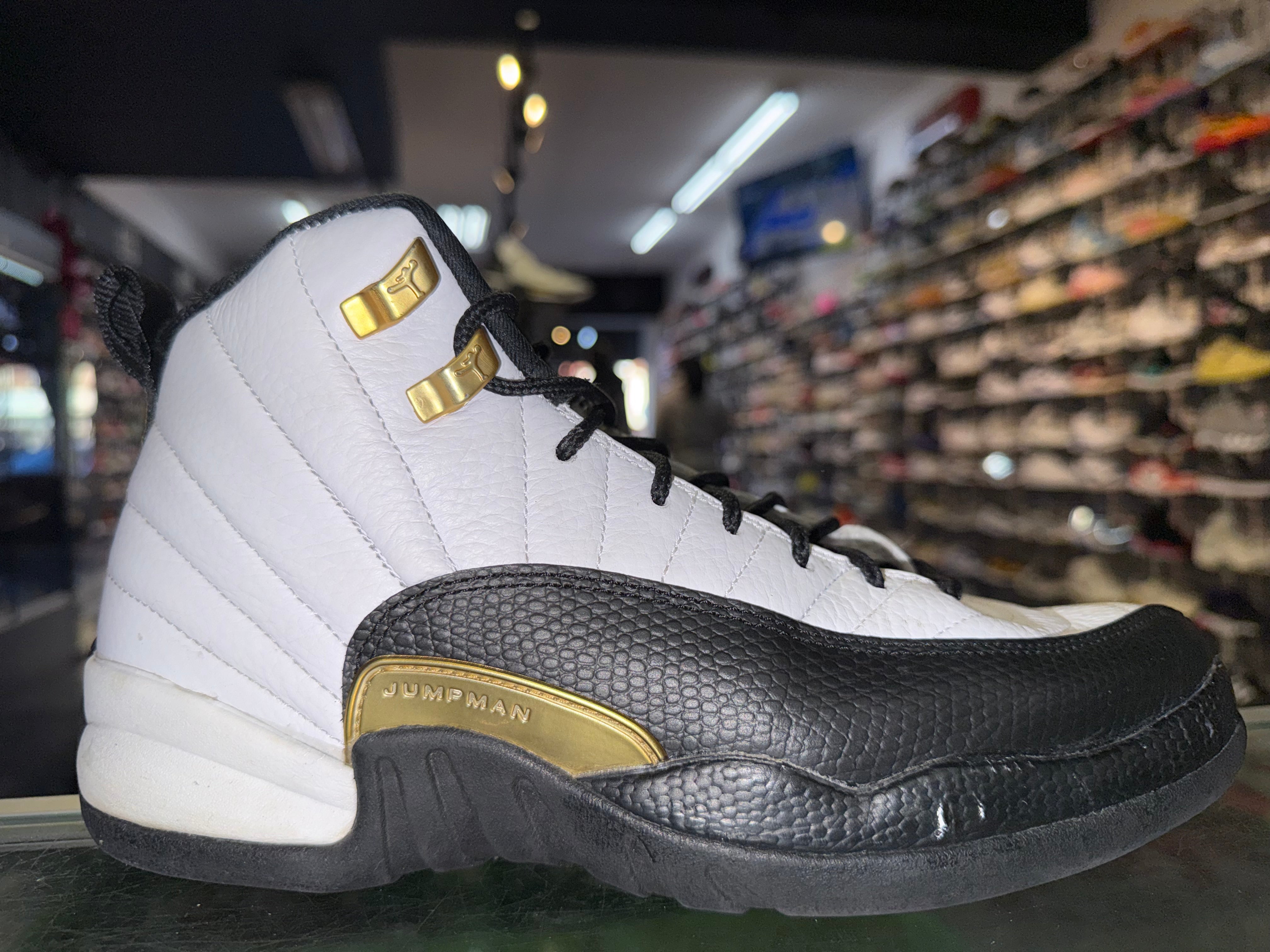 Size 7y Air Jordan 12 "Royalty Taxi"
