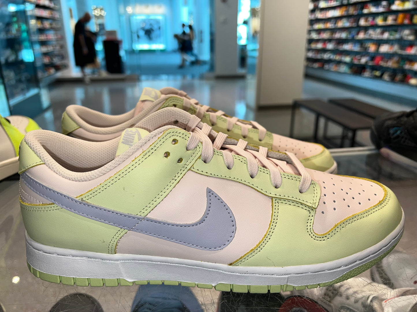 Size 10.5 (12w) Dunk Low “Lime Ice”  Brand New (Mall)