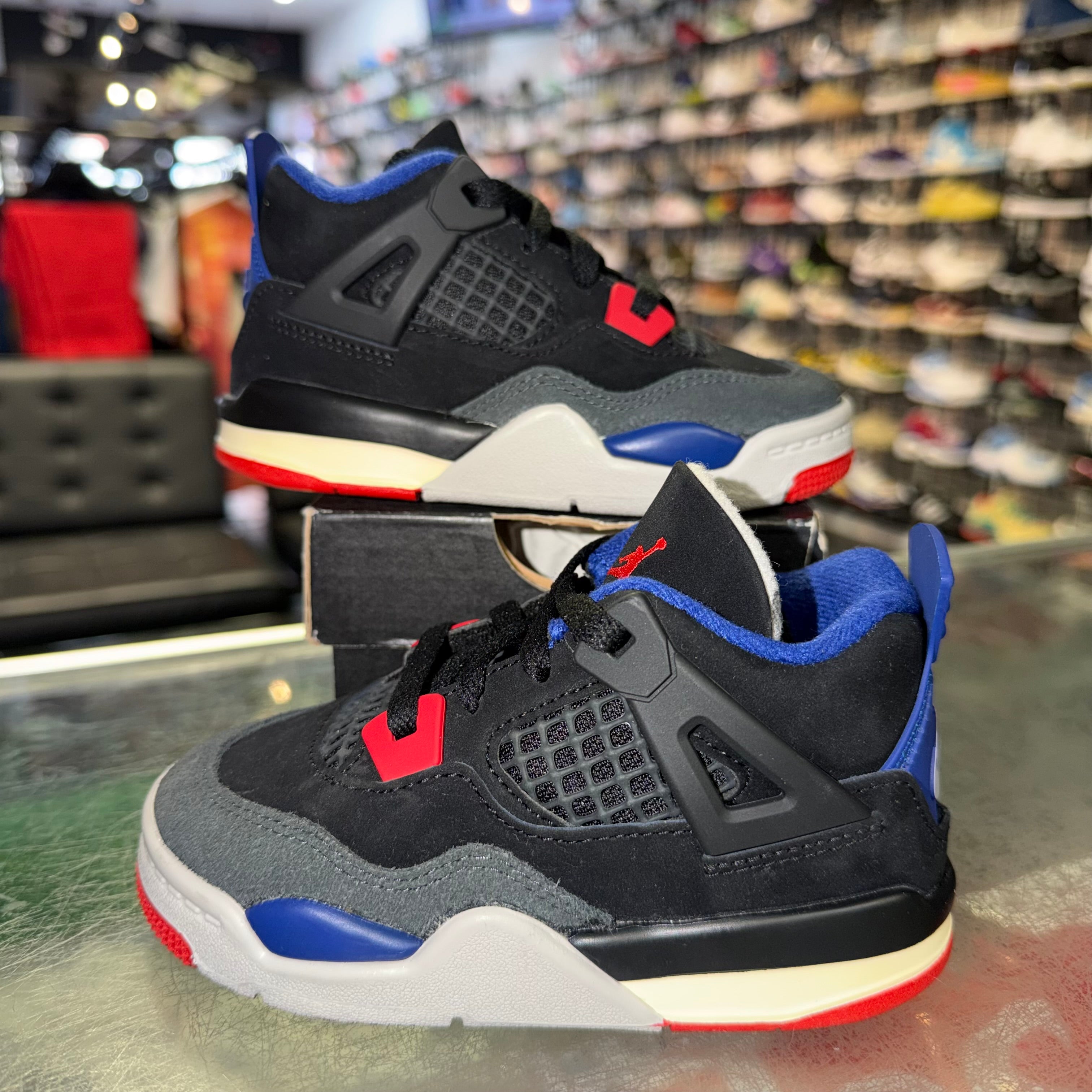 Size 8c Air Jordan 4 "Rare Air" (TD)