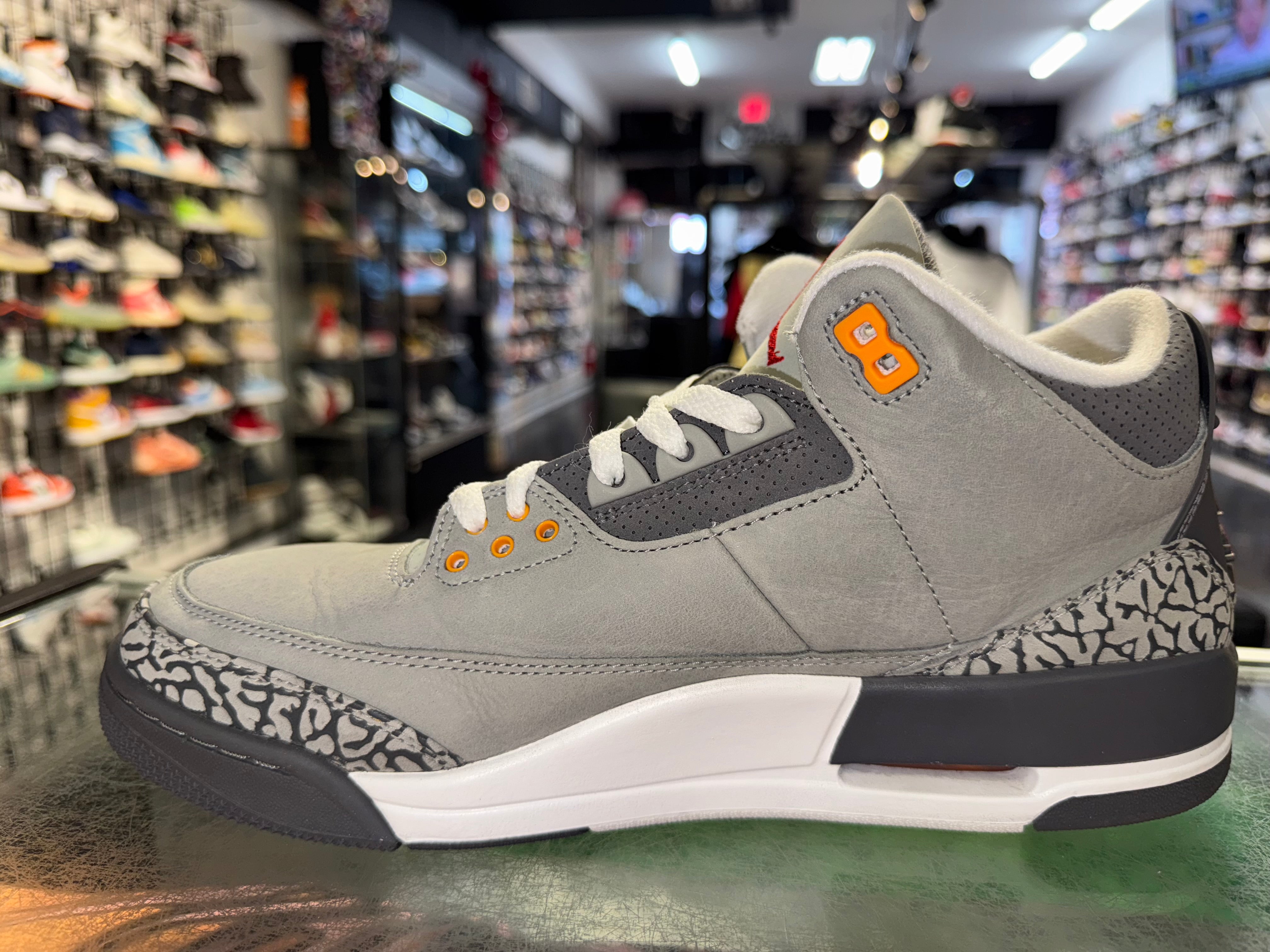 Size 10.5 Air Jordan 3 "Cool Grey"