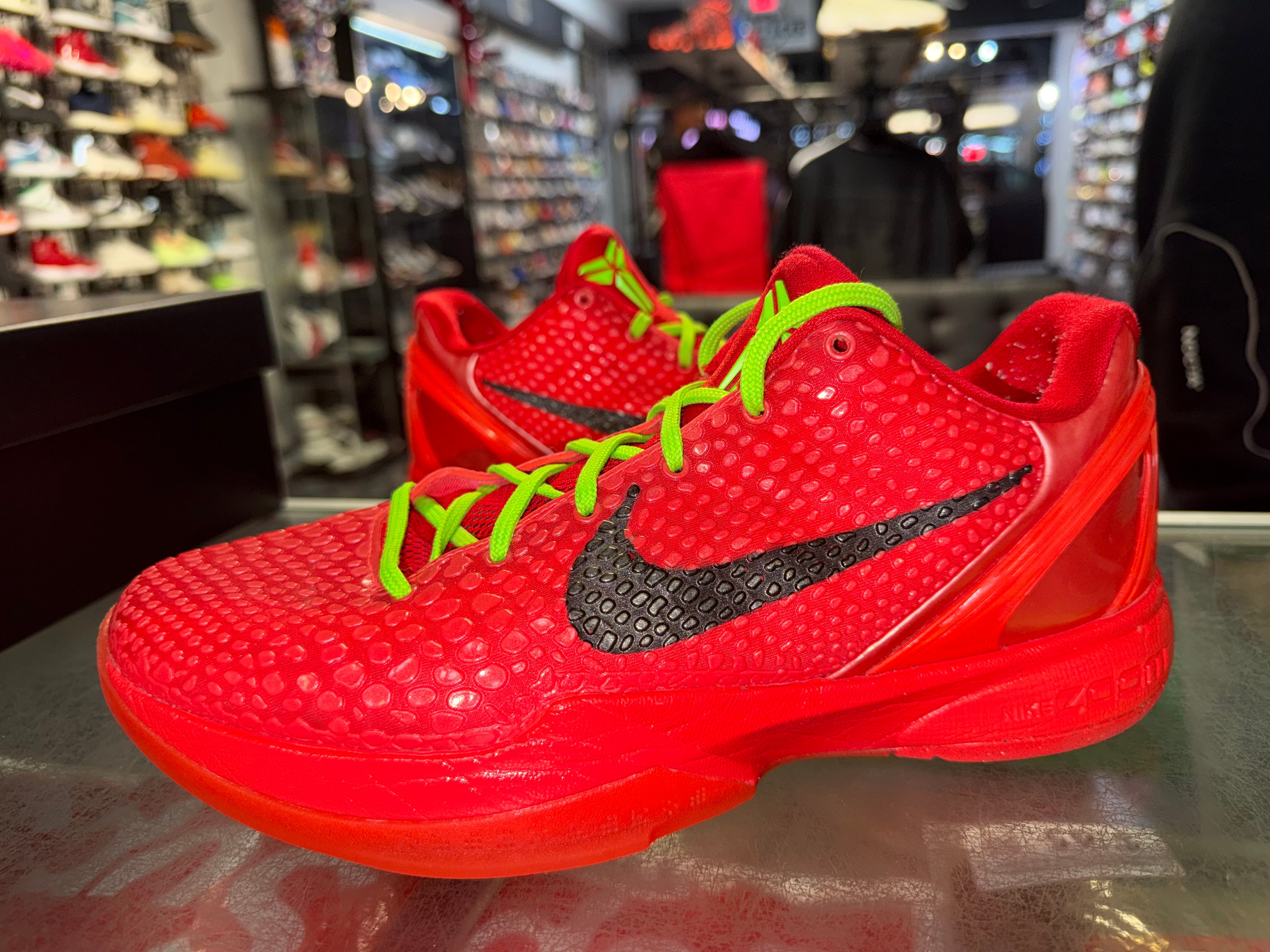 Size 10 Kobe 6 Protro "Reverse Grinch"