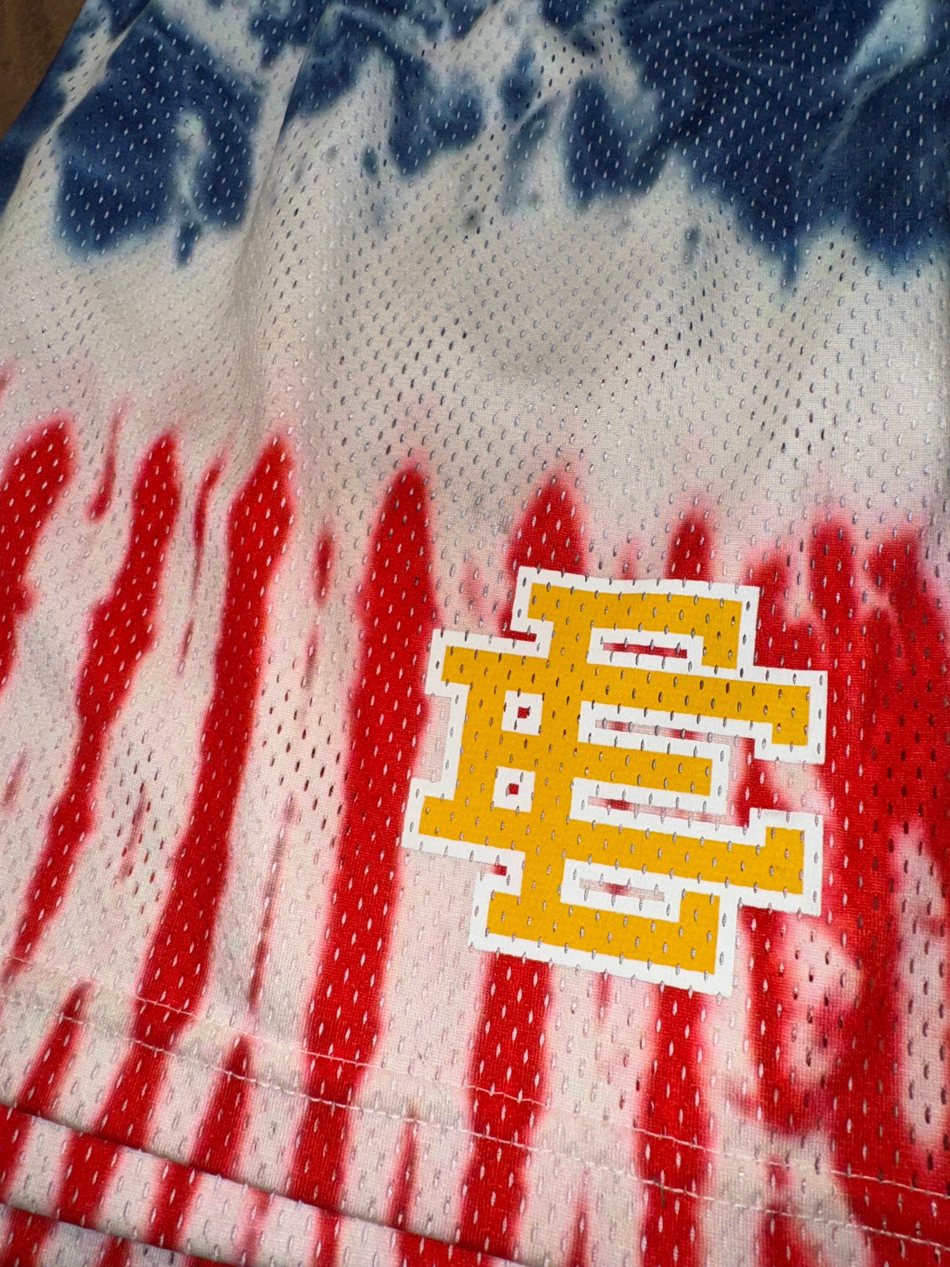 Size XL Eric Emanuel EE Shorts “Tie Dye”