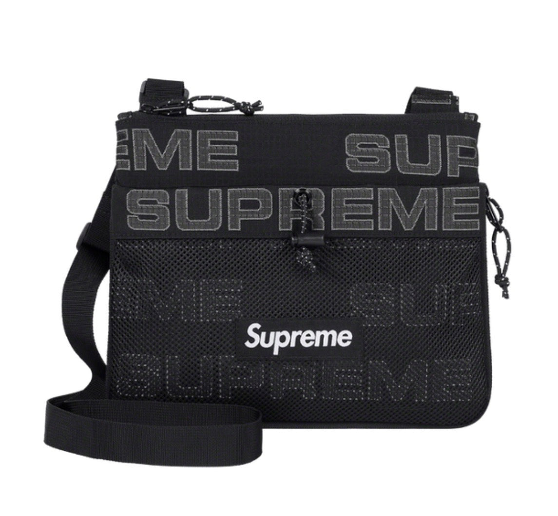 Size OS Supreme Side Bag (FW21) “Black/Grey” – Direct Kicks