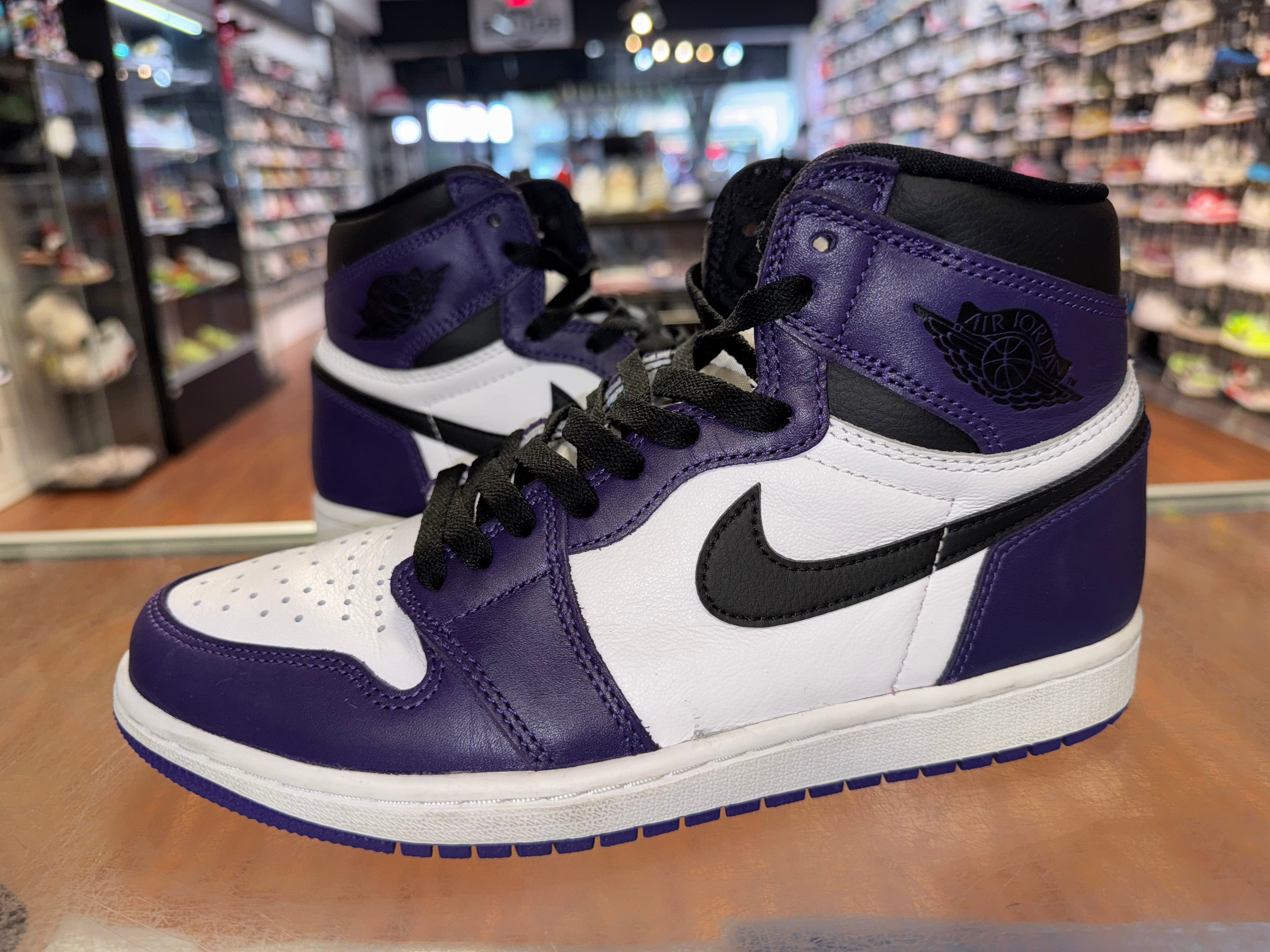 Size 8 Air Jordan 1 "Court Purple 2.0"