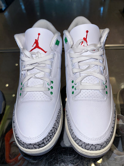 Size 10.5 (12w) Air Jordan 3 “Lucky Green” Brand New (Mall)