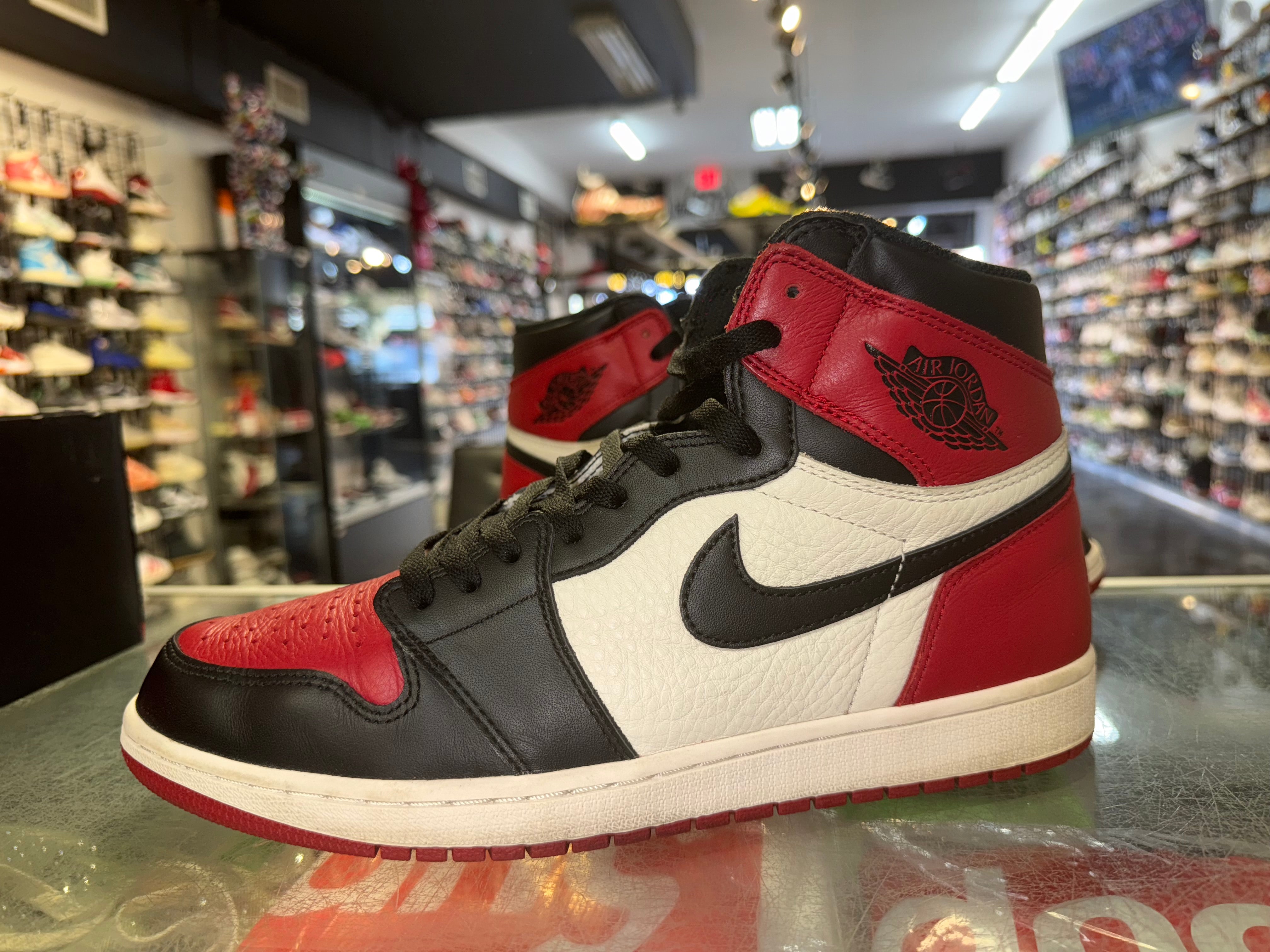 Size 11.5 Air Jordan 1 "Bred Toe"