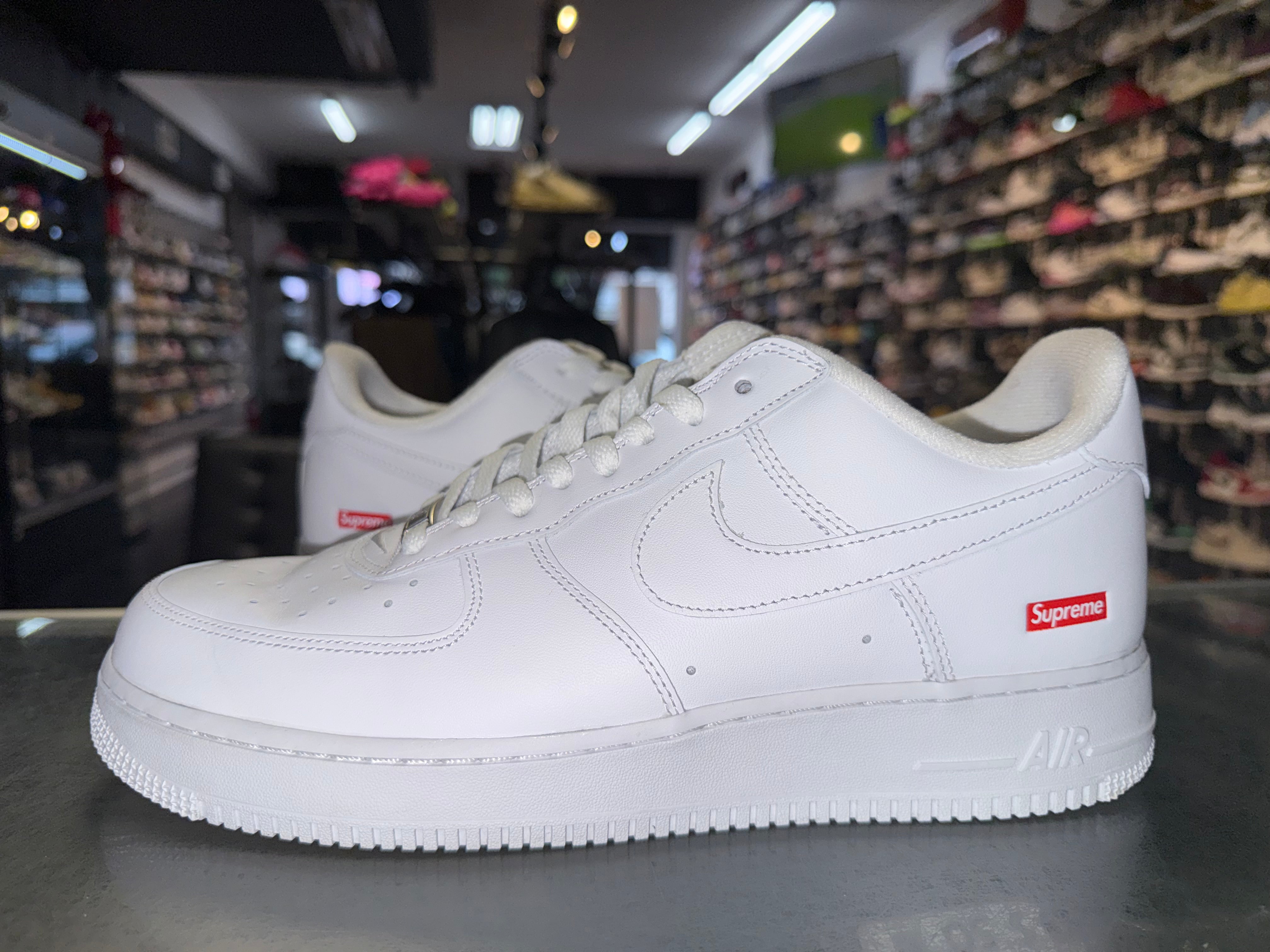Size 11 Air Force 1 Supreme “White”