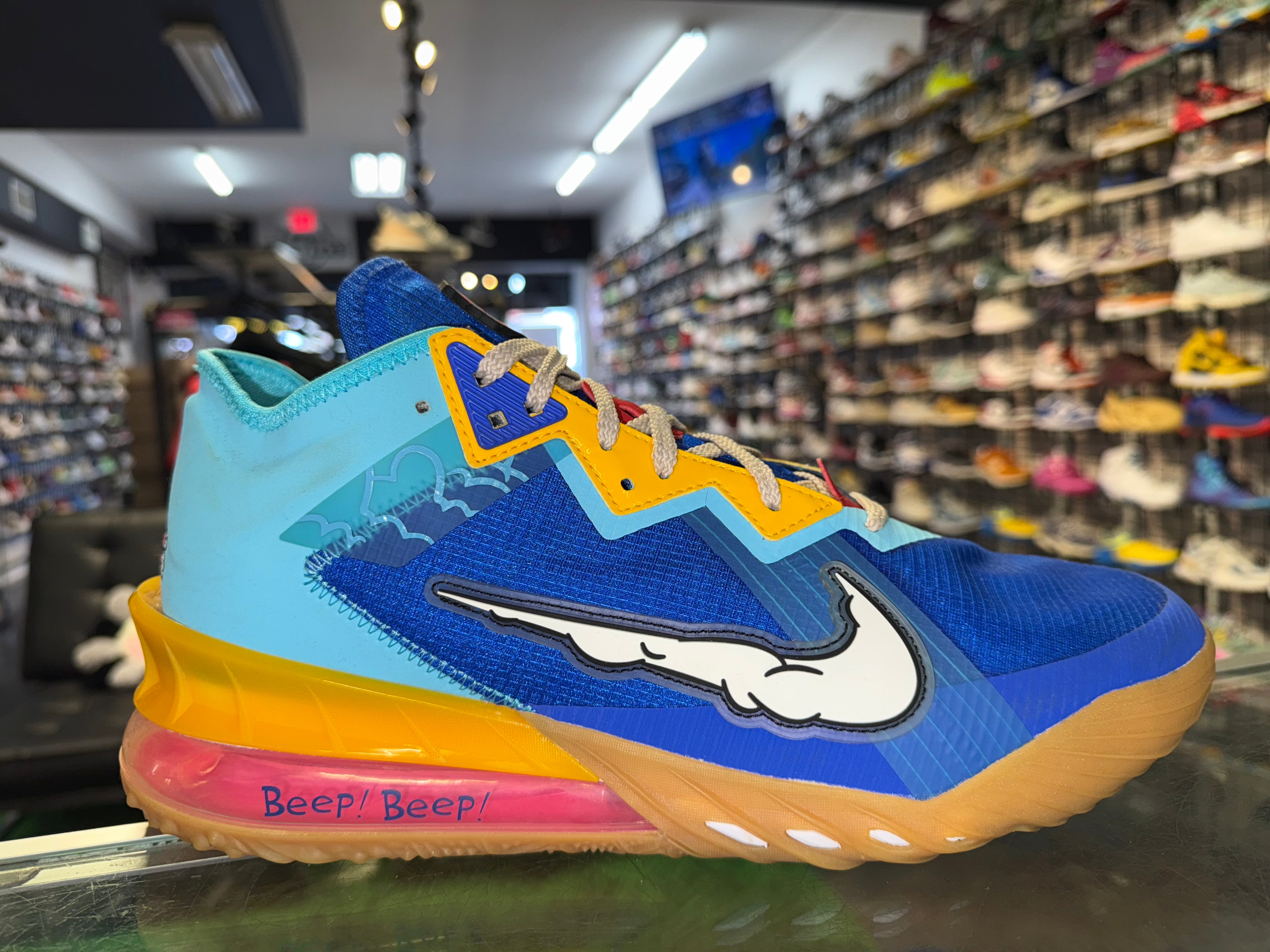 Size 12 Lebron 18 Low Space Jam "Wile E. vs Roadrunner"