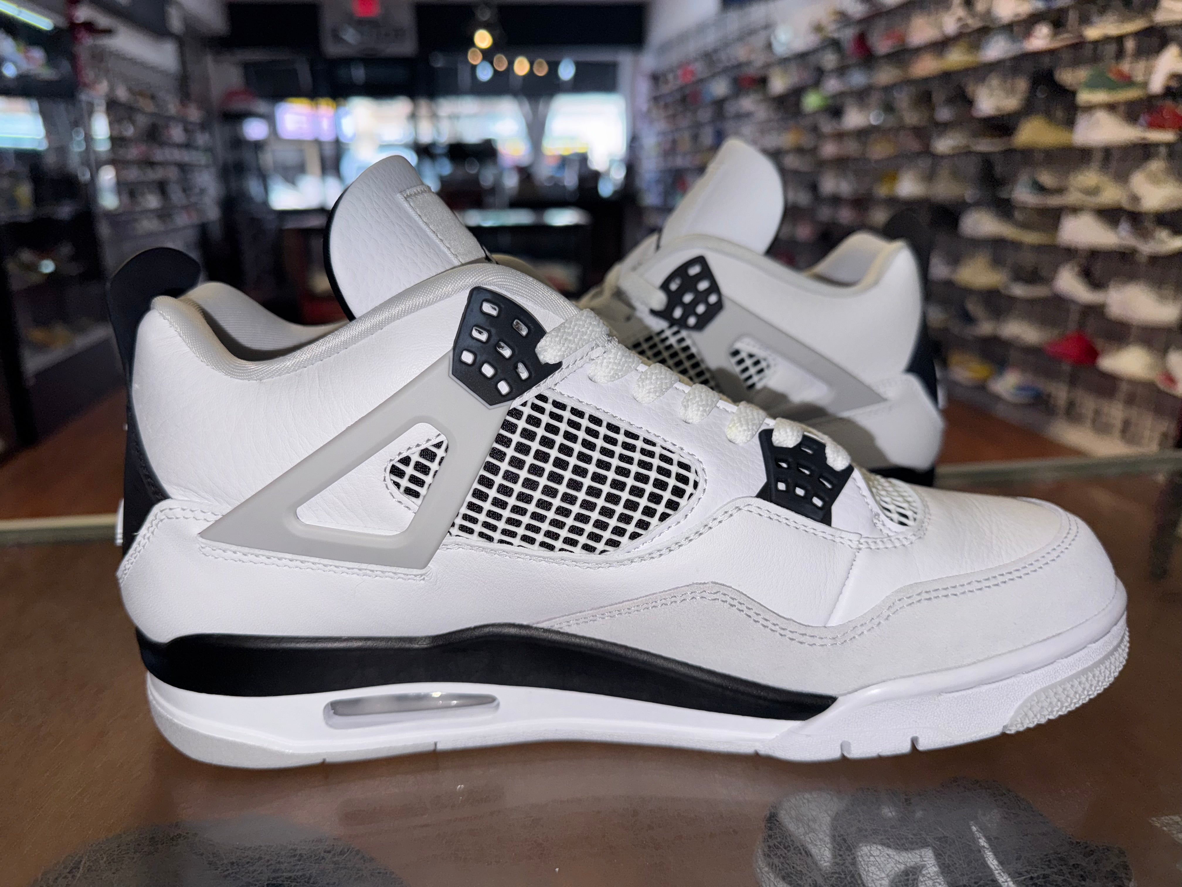 Size 11.5 Air Jordan 4 "Military Black" Worn 1x
