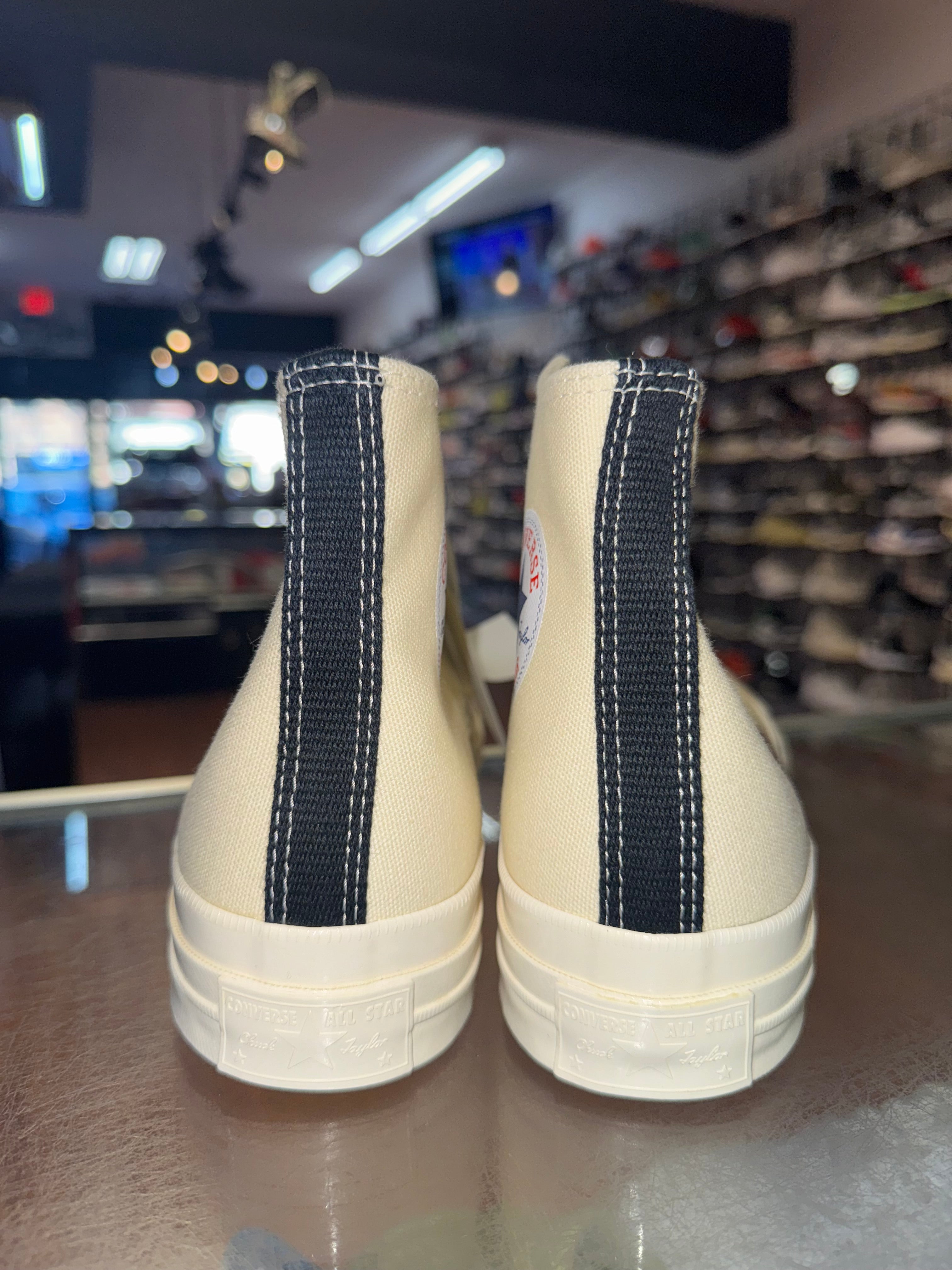 Size 8.5 Converse All Star 70 Comme Des Garcons "White" Brand New