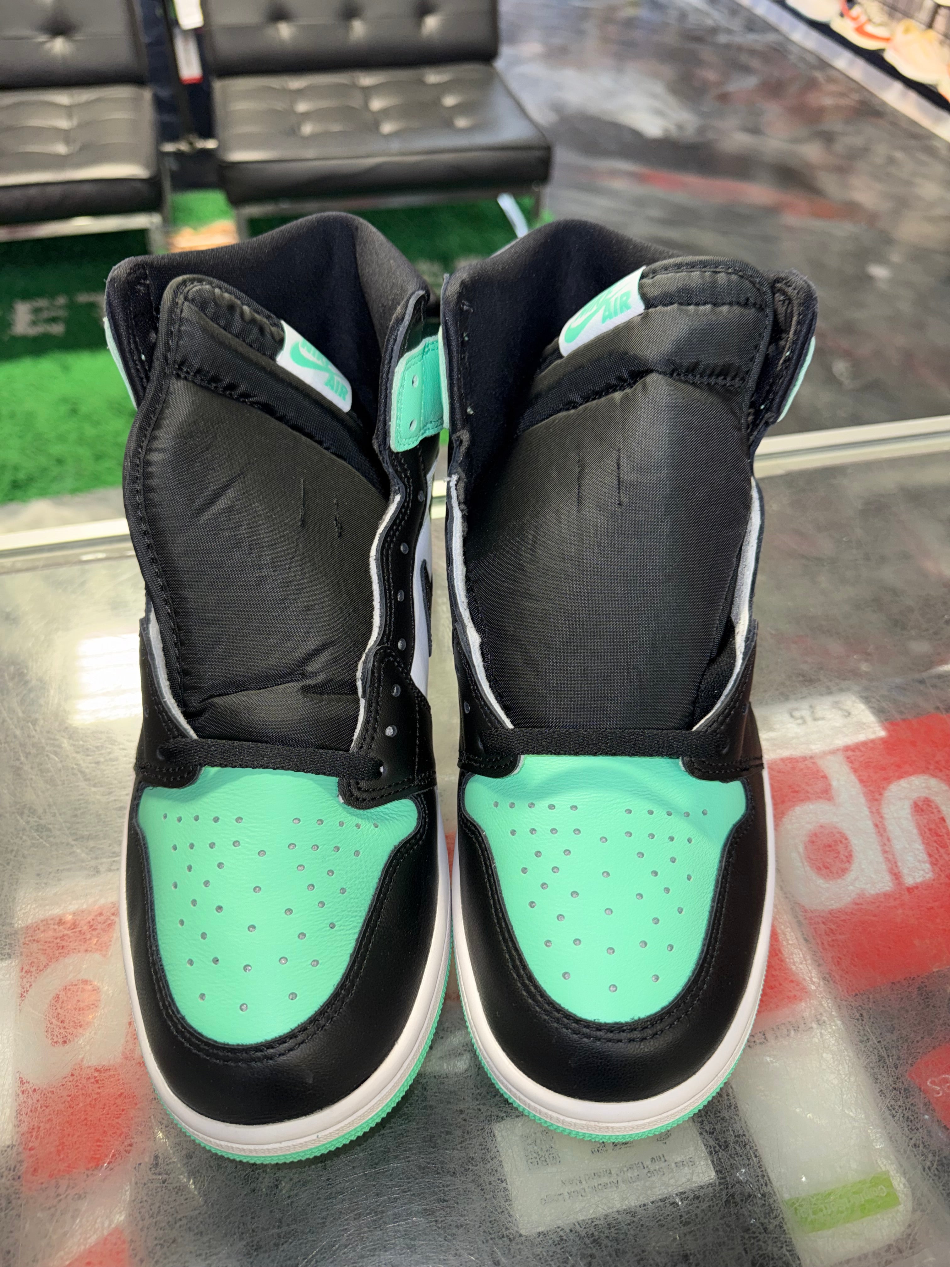 Size 12 Air Jordan 1 “Green Glow” Brand New
