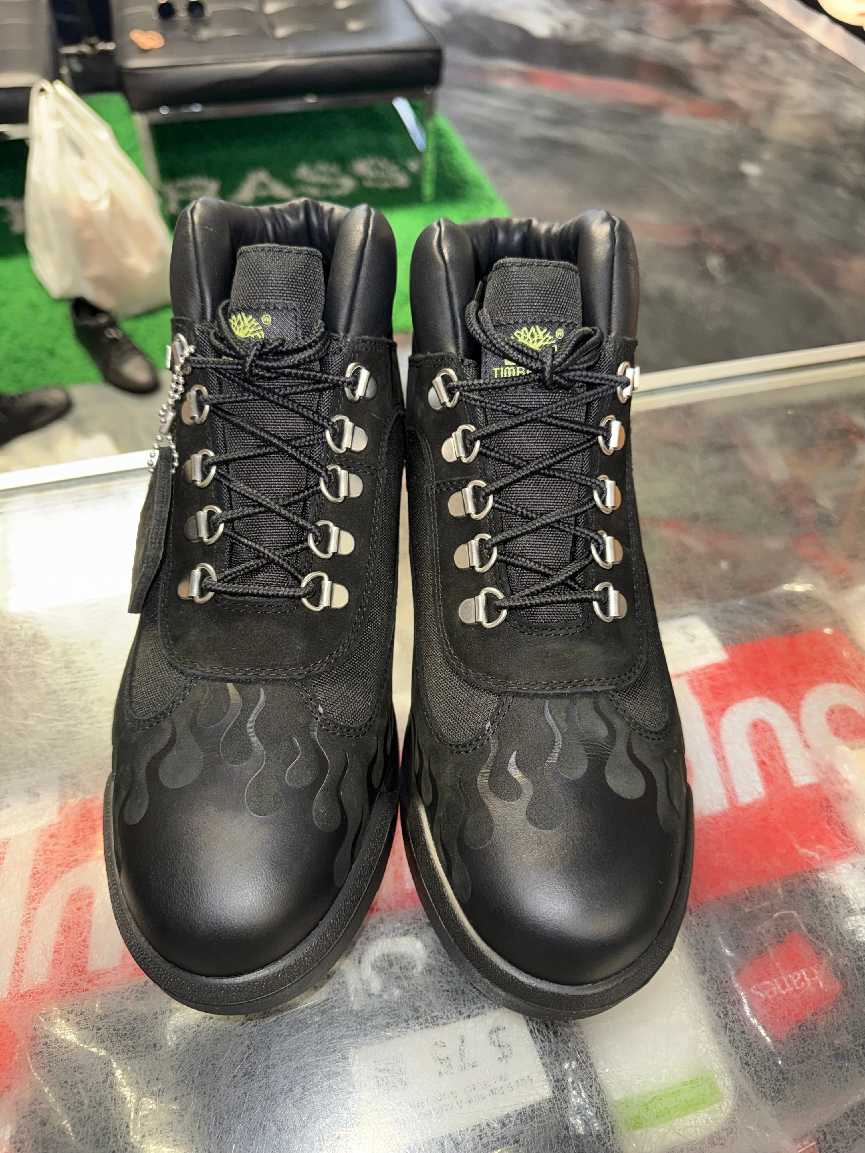Size 9.5 Timberland Waterproof Field Boot "Loso Black" Brand New