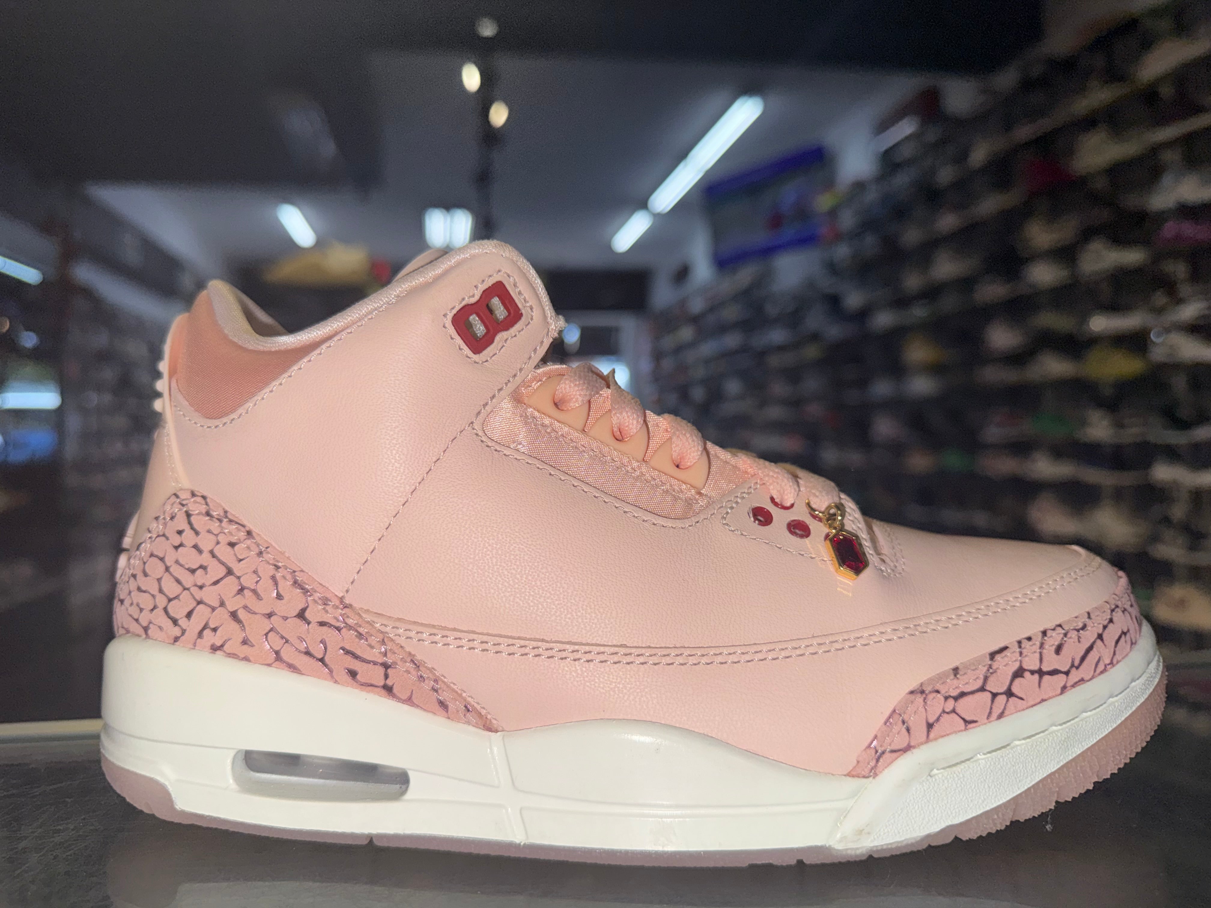 Size 6 (7.5W) Air Jordan 3 "Valentine's Day Treat Yourself"