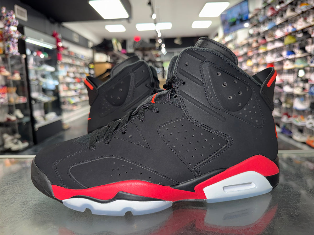 Air Jordan 6 Infrared Salesman sneaker, pre-owned, size 10.5 – view 2