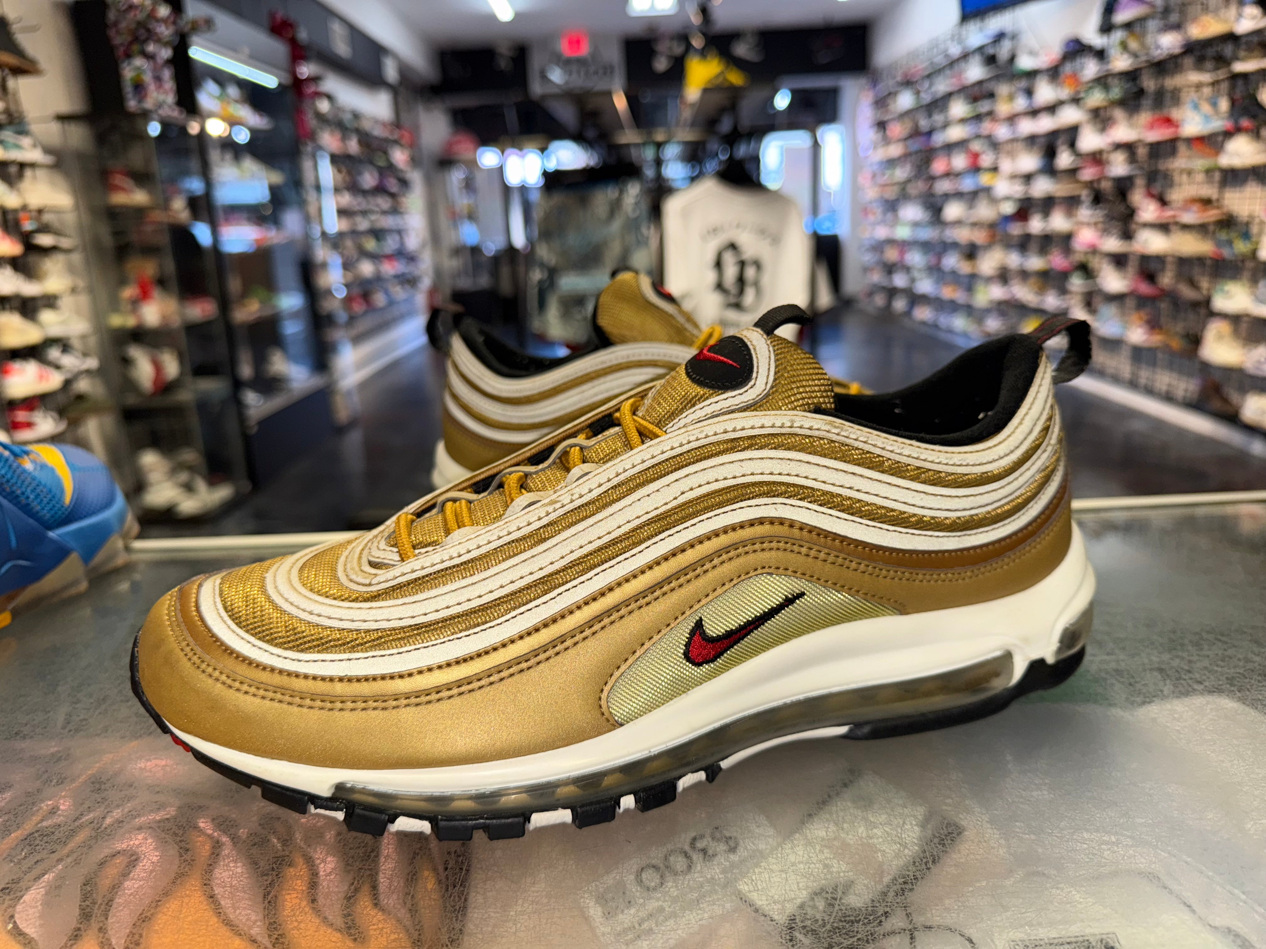 Size 13 Air Max 97 "Metallic Gold"