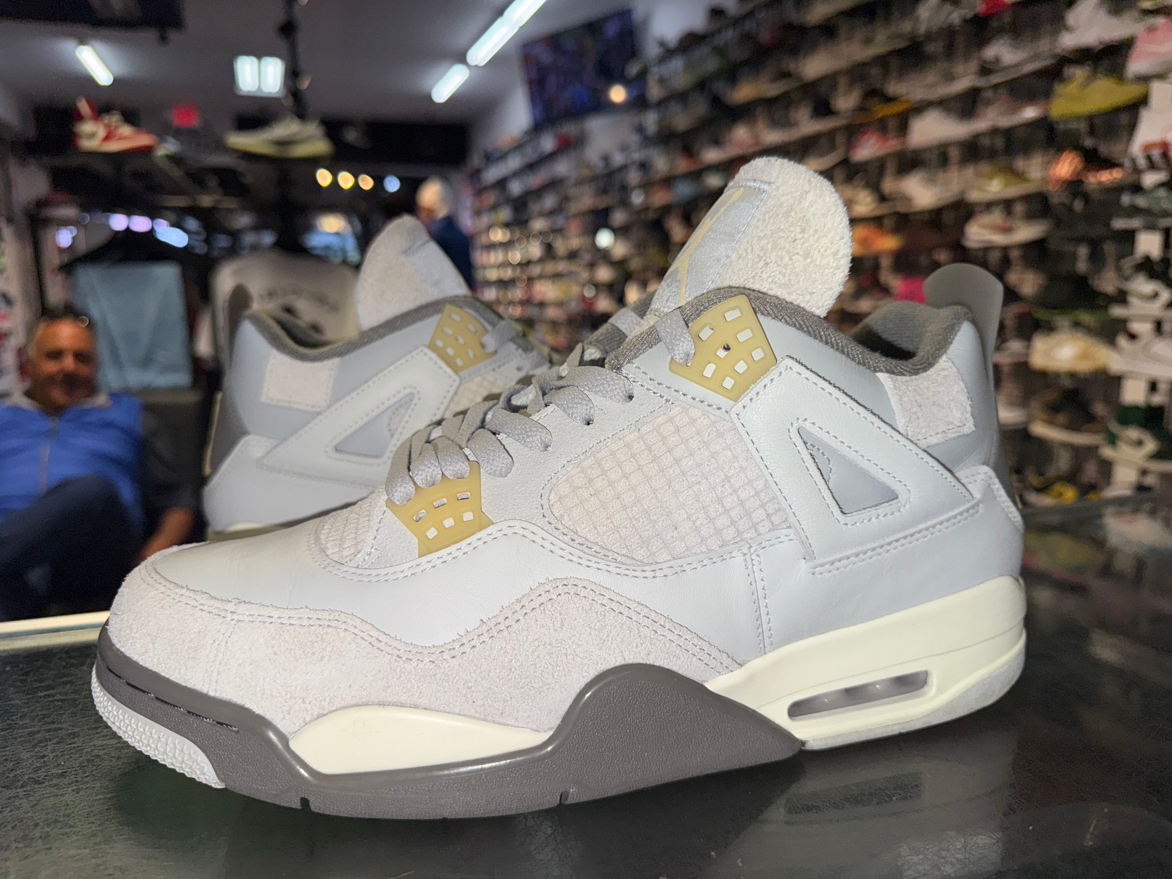 Size 12 Air Jordan 4 Craft "Photon Dust"