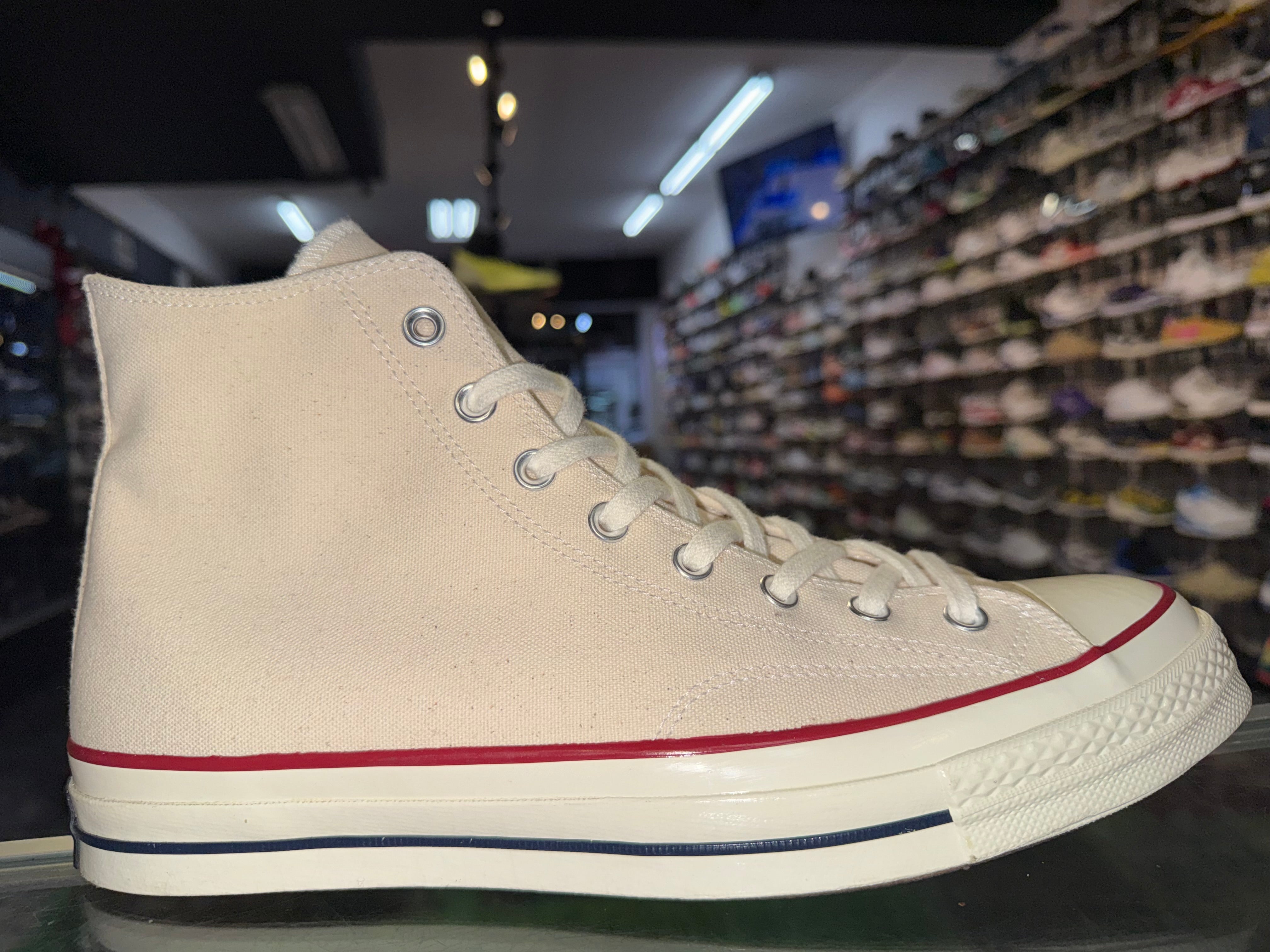 Size 12 Converse All Star Hi "Cream"