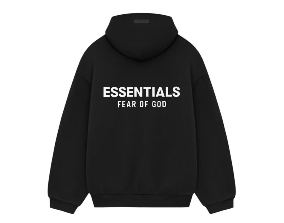 Size S Essentials FOG Hoodie “Jet Black” Brand New