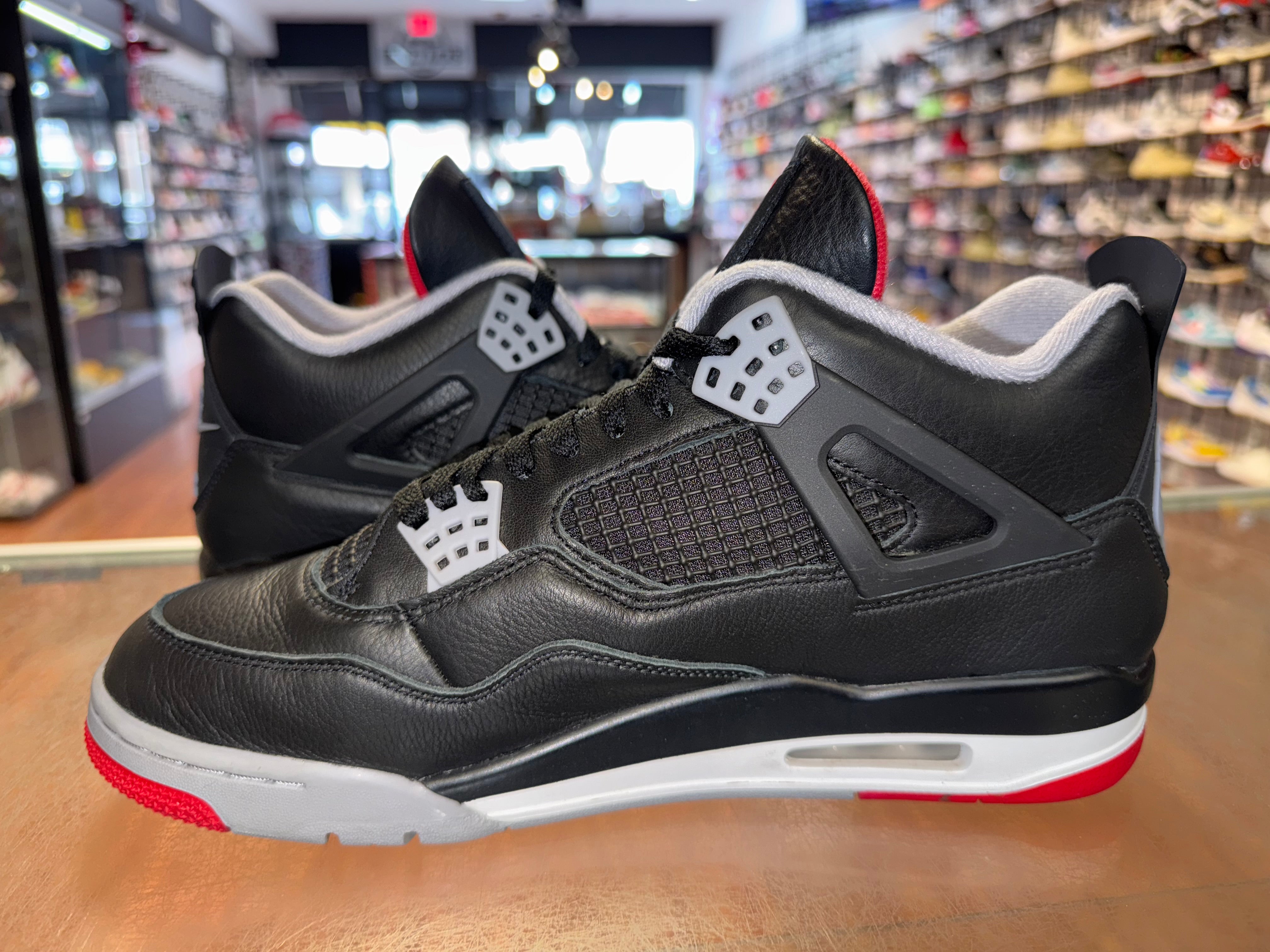 Size 11.5 Air Jordan 4 "Bred Reimagined"