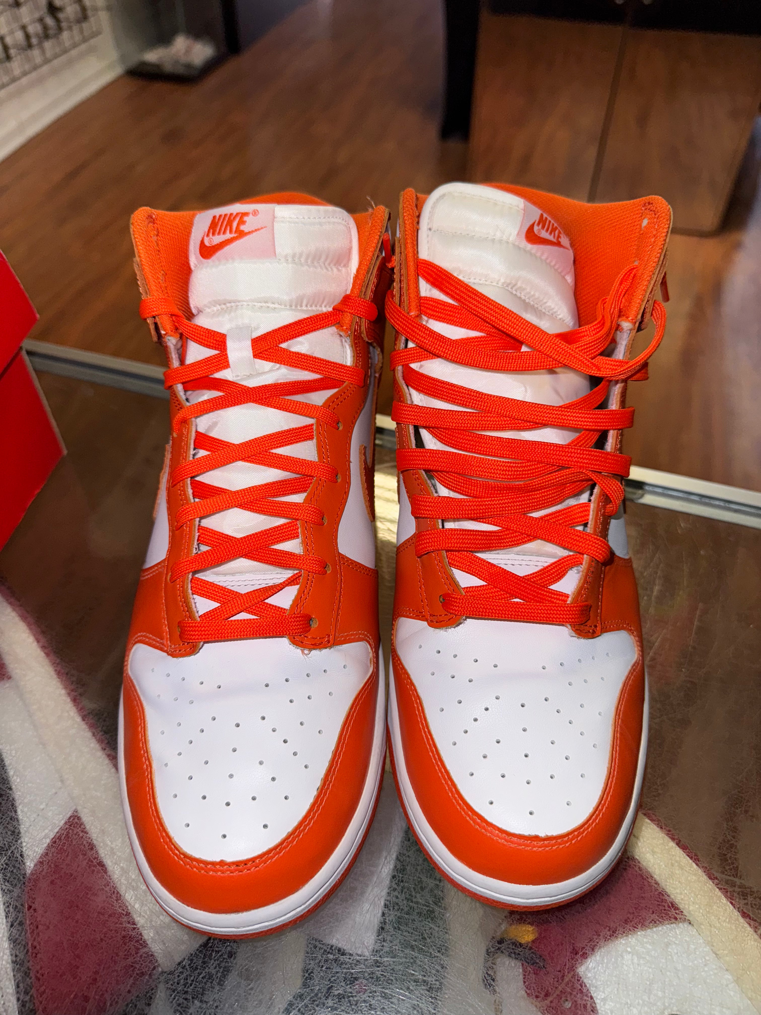 Size 12 Dunk High "Syracuse"