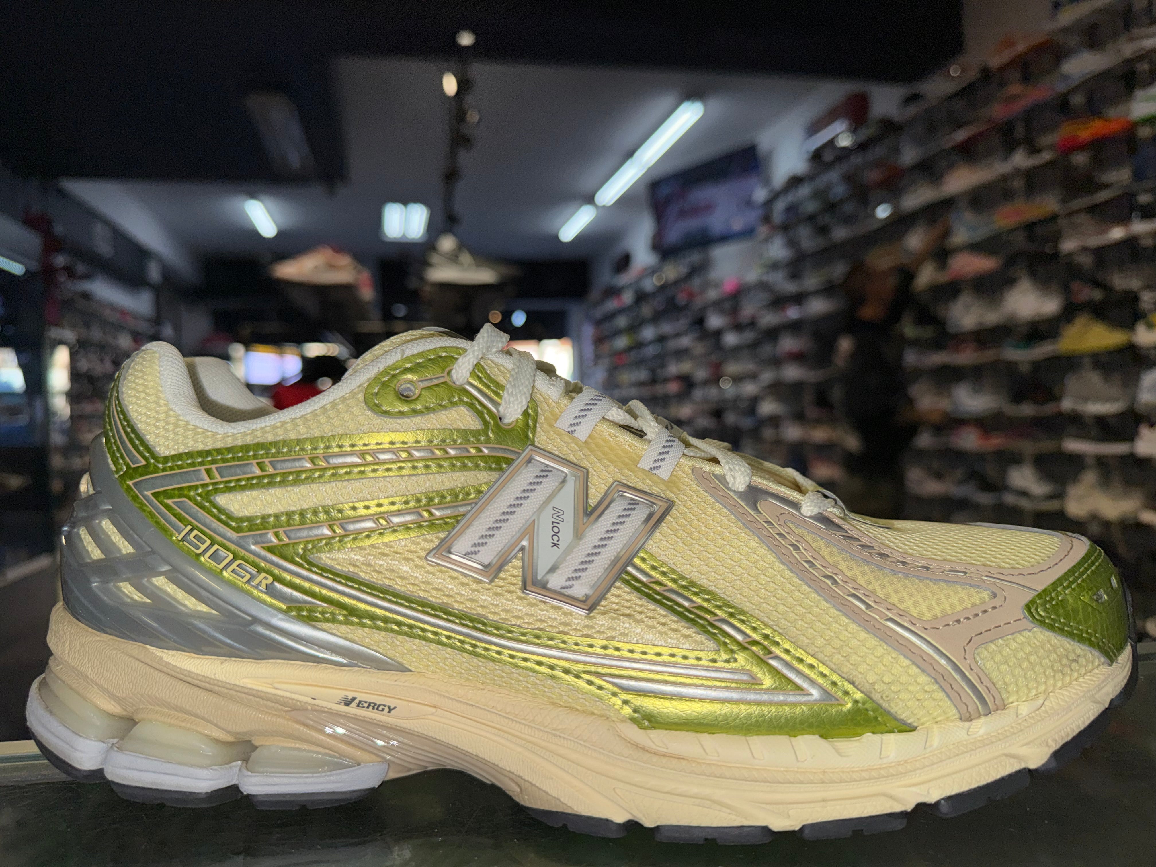 Size 12 New Balance 1906R "Yellow Parchment"