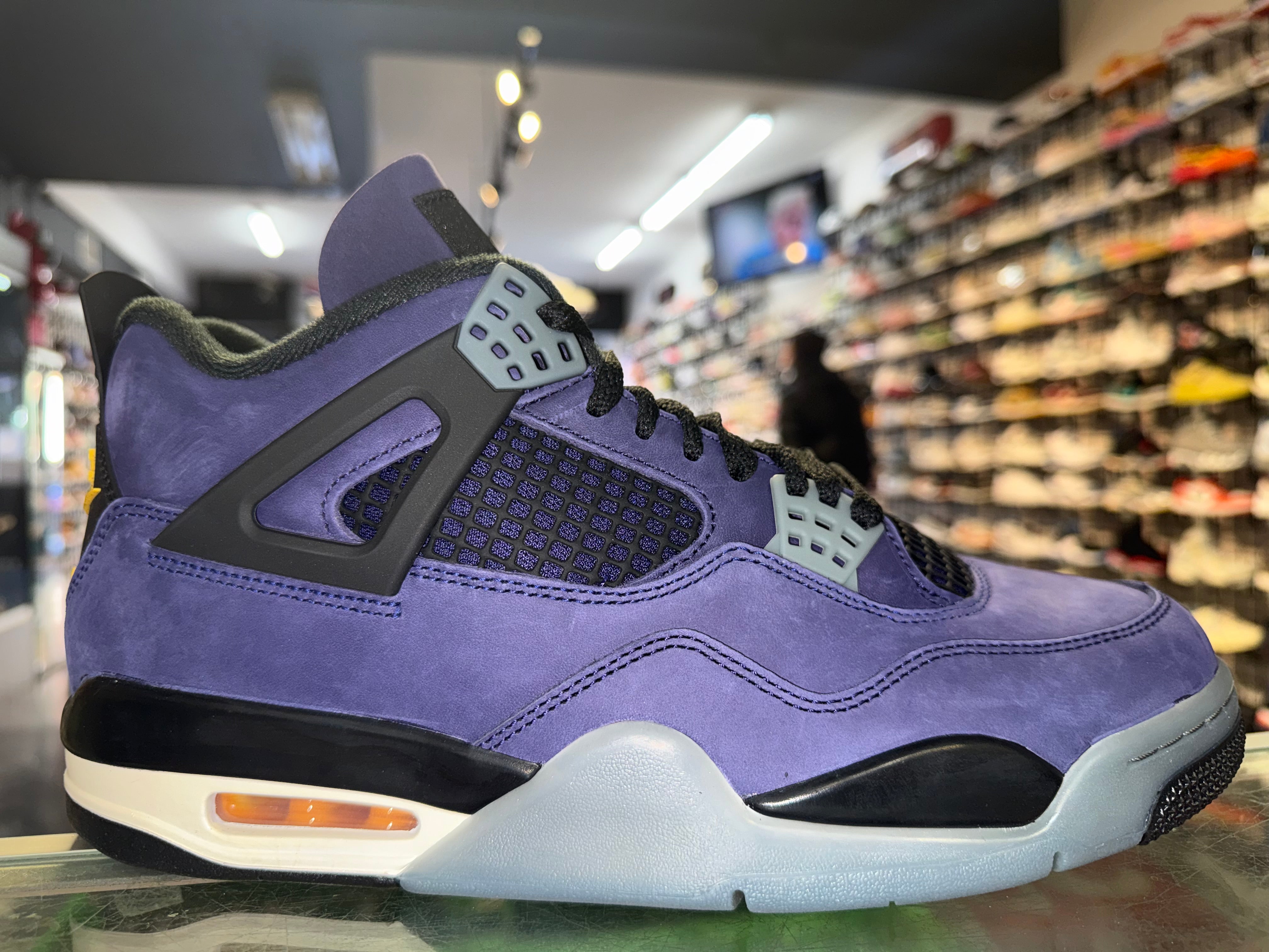 Size 10 Air Jordan 4 "Lakers" Brand New