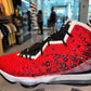 Size 10.5 Lebron 17 “Uptempo Red” (Mall)