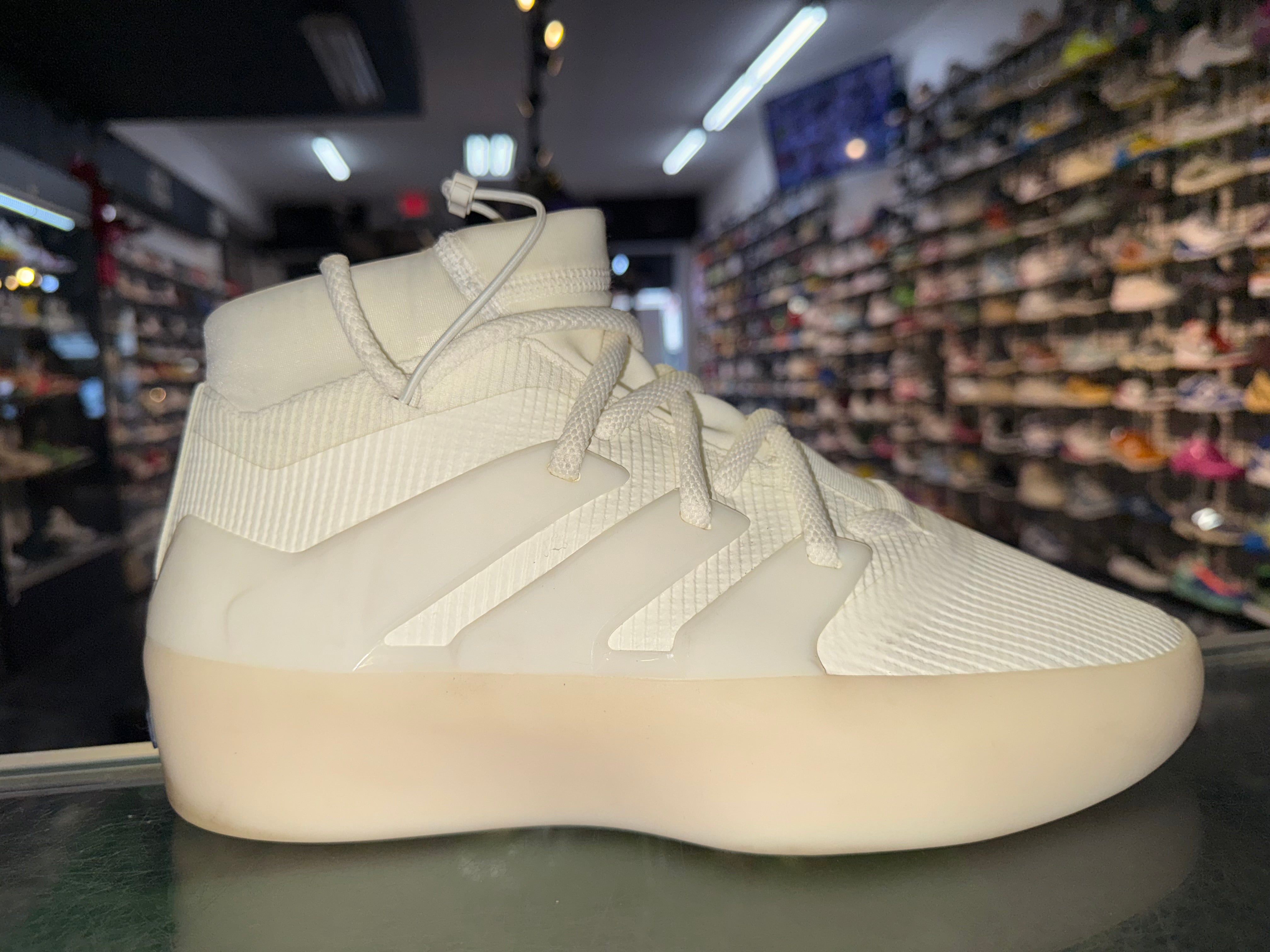 Size 9.5 Adidas Fear of God Basketball "White"